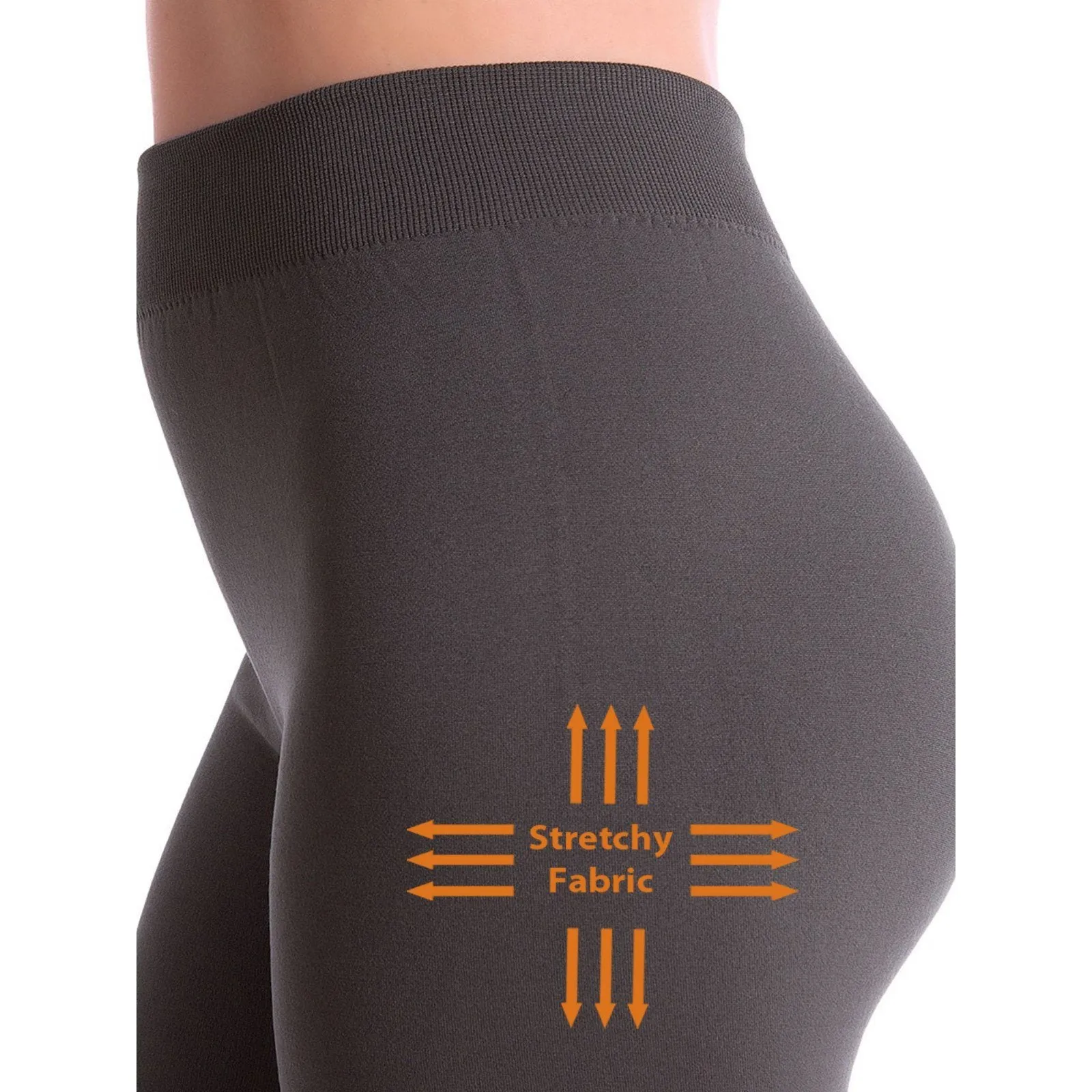 5-Pack: Women's Premium Fleece-Lined Leggings