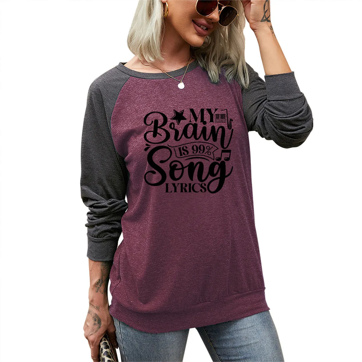 99% Song Lyrics Long Sleeve Tee