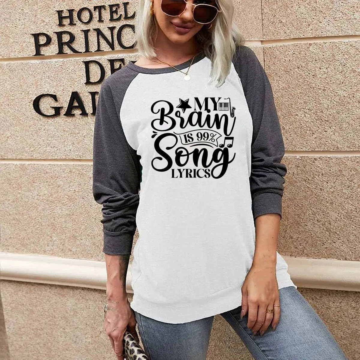 99% Song Lyrics Long Sleeve Tee