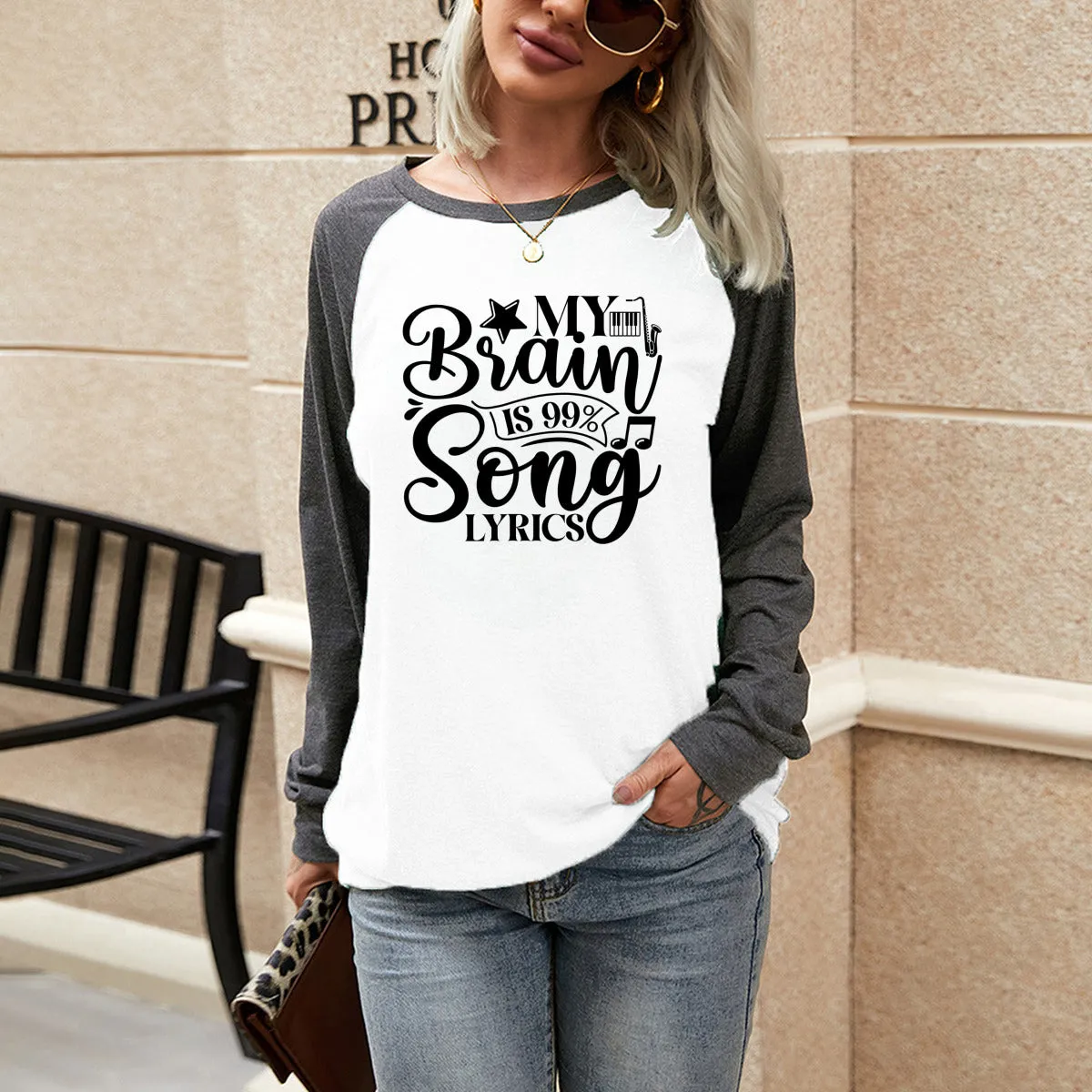 99% Song Lyrics Long Sleeve Tee