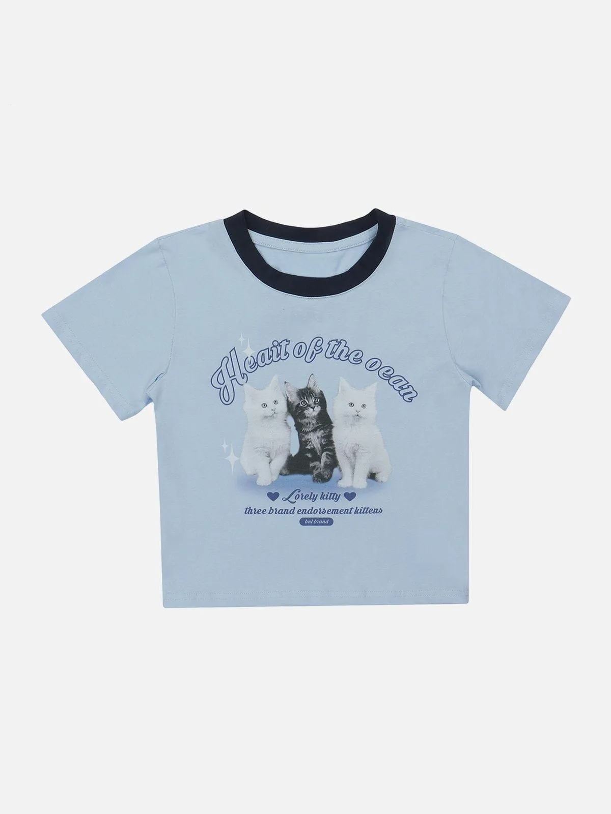 AlanBalen® - Cat Print Star Tee