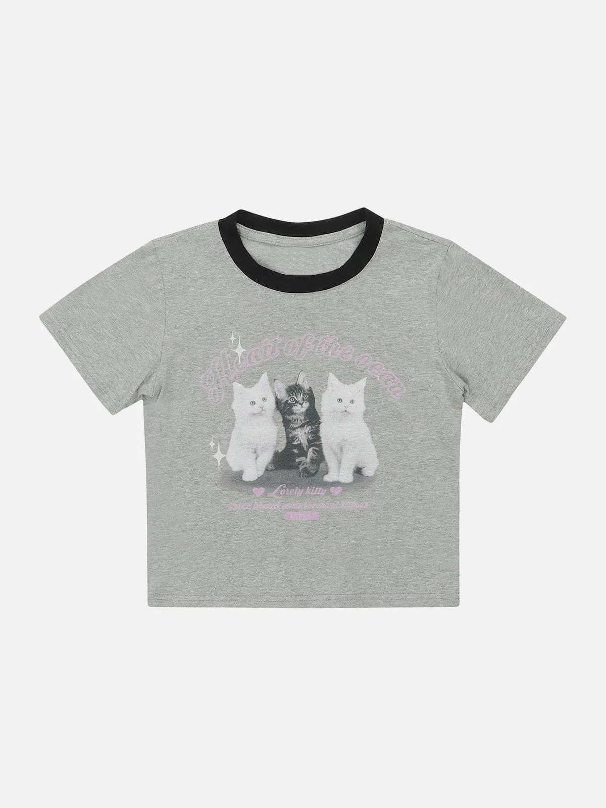 AlanBalen® - Cat Print Star Tee