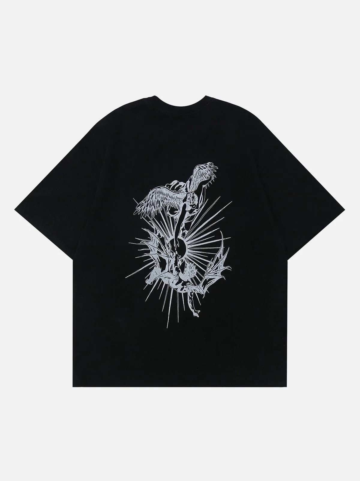 AlanBalen® - Devil Angel Graphic Tee