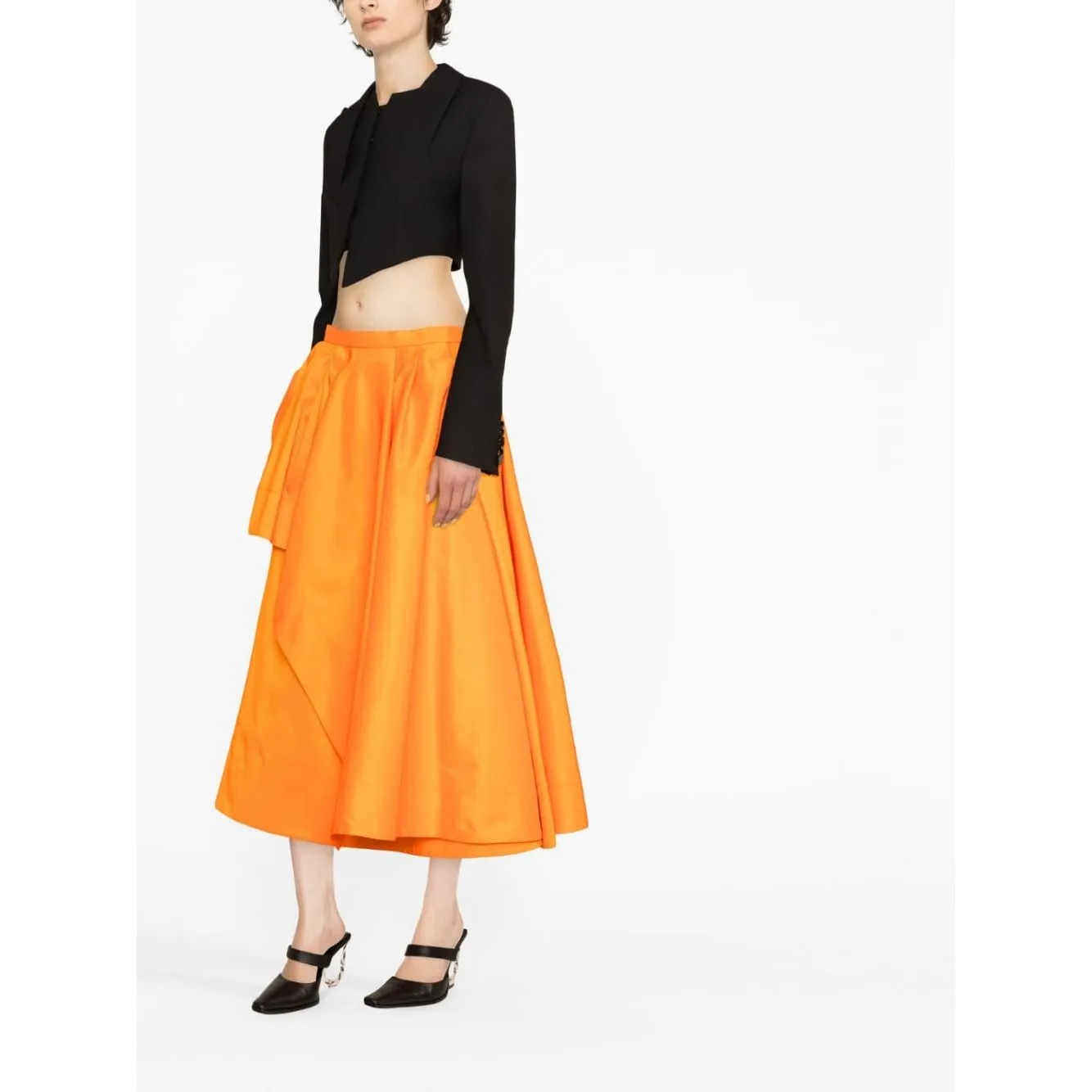 Alexander McQueen Skirts Orange