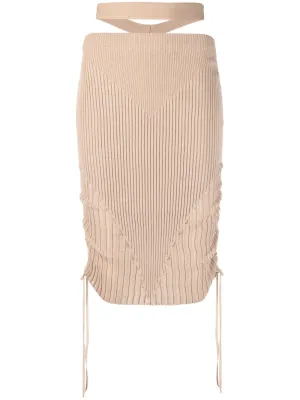 Andrea Adamo Skirts Beige