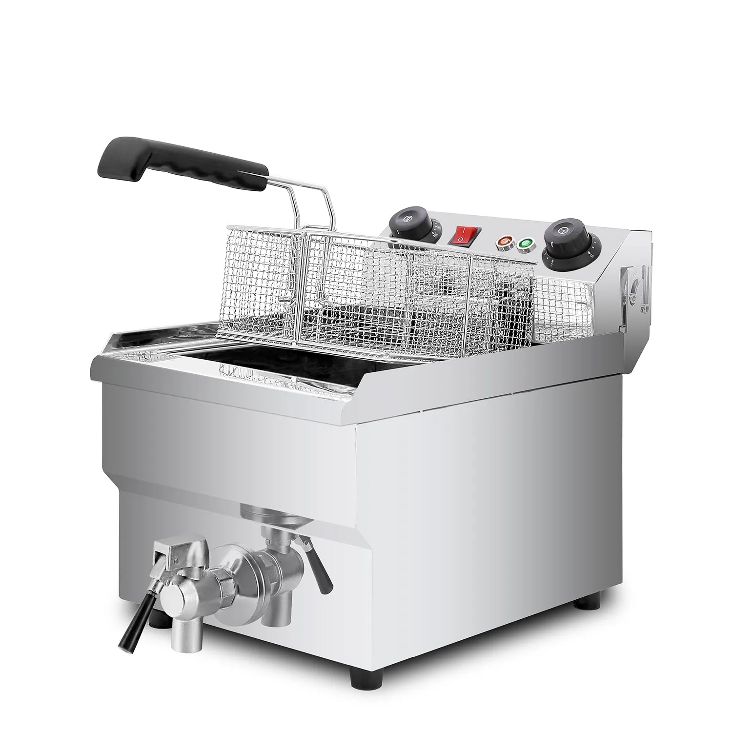 AP-399 Deep Fryer Commercial | 11.5 L | Electric Oil Fryer | Snack Machine with Removable Basket