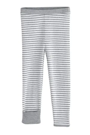 Baby LumaLeo Leggings | Grey/White