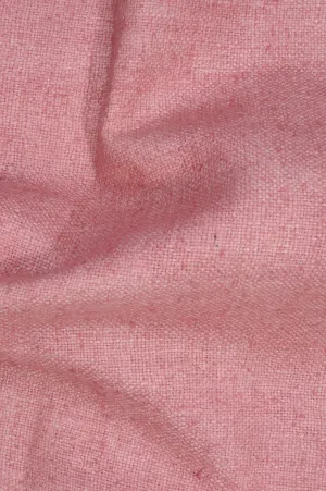 Baby Pink Silk Linen (Matka) Fabric