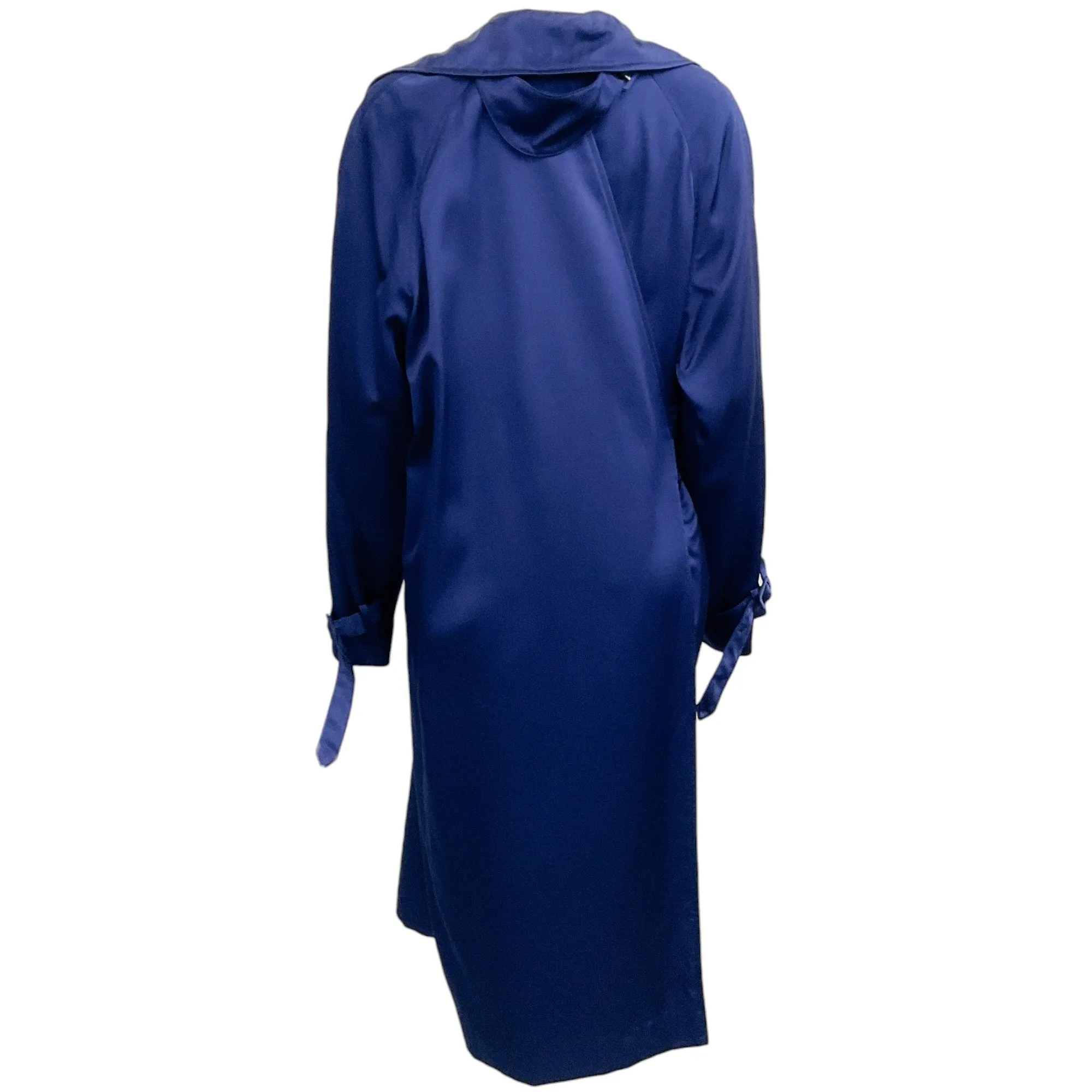 Balenciaga Cobalt Asymmetric Trench Coat