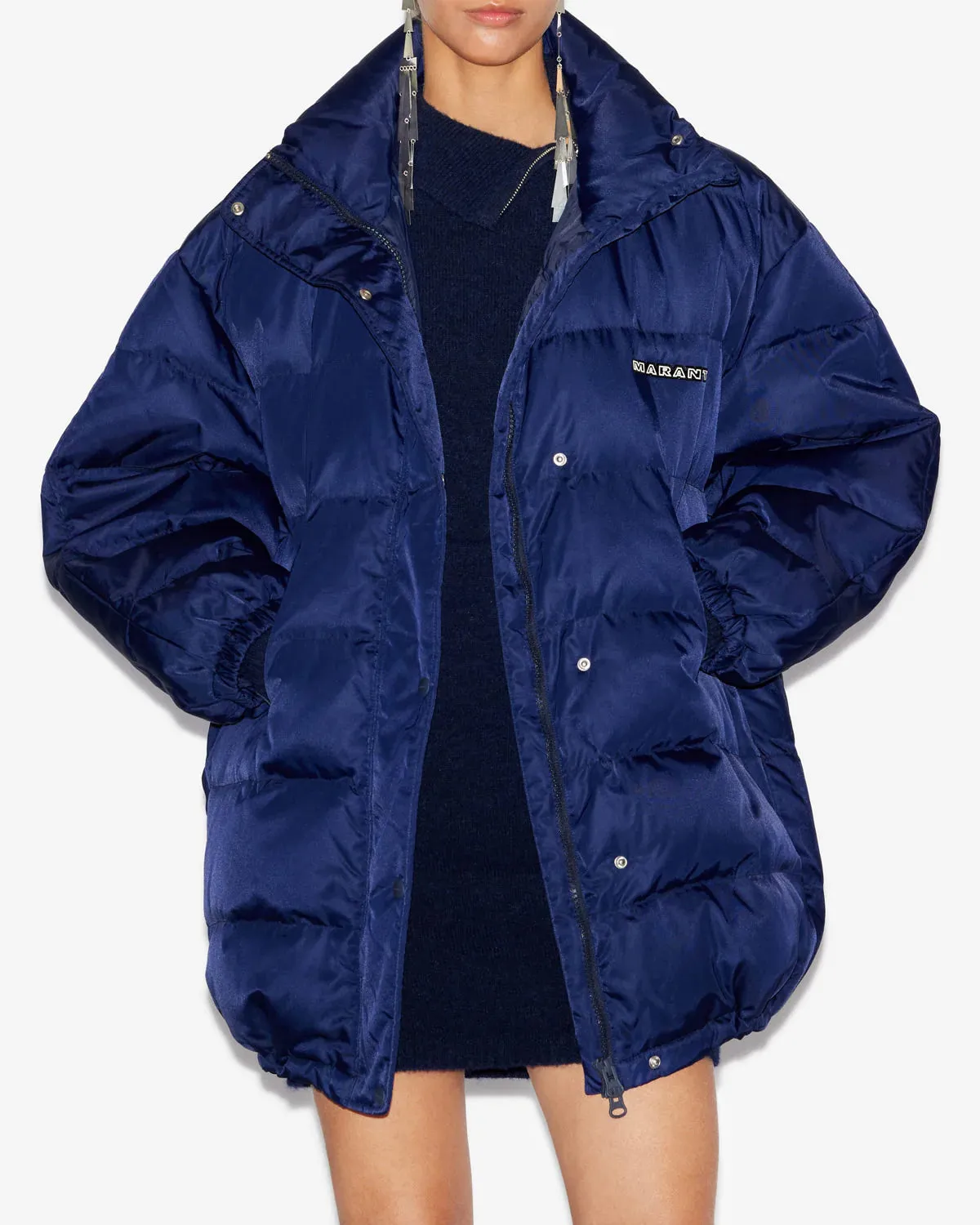 Belize Coat in Midnight