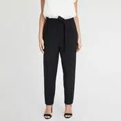 Black Tie Waist Trousers