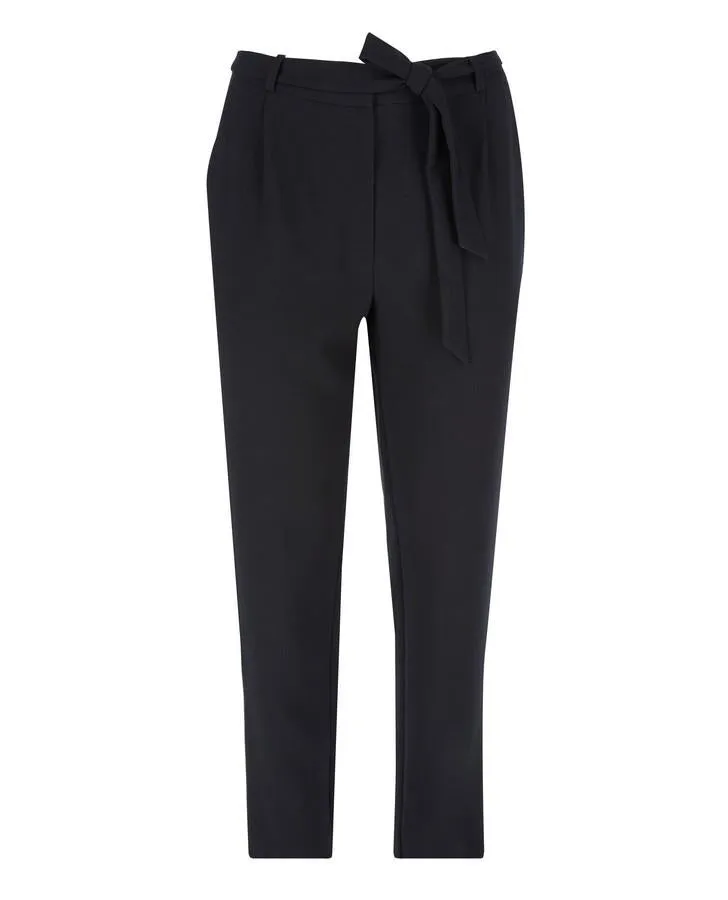 Black Tie Waist Trousers