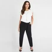 Black Tie Waist Trousers