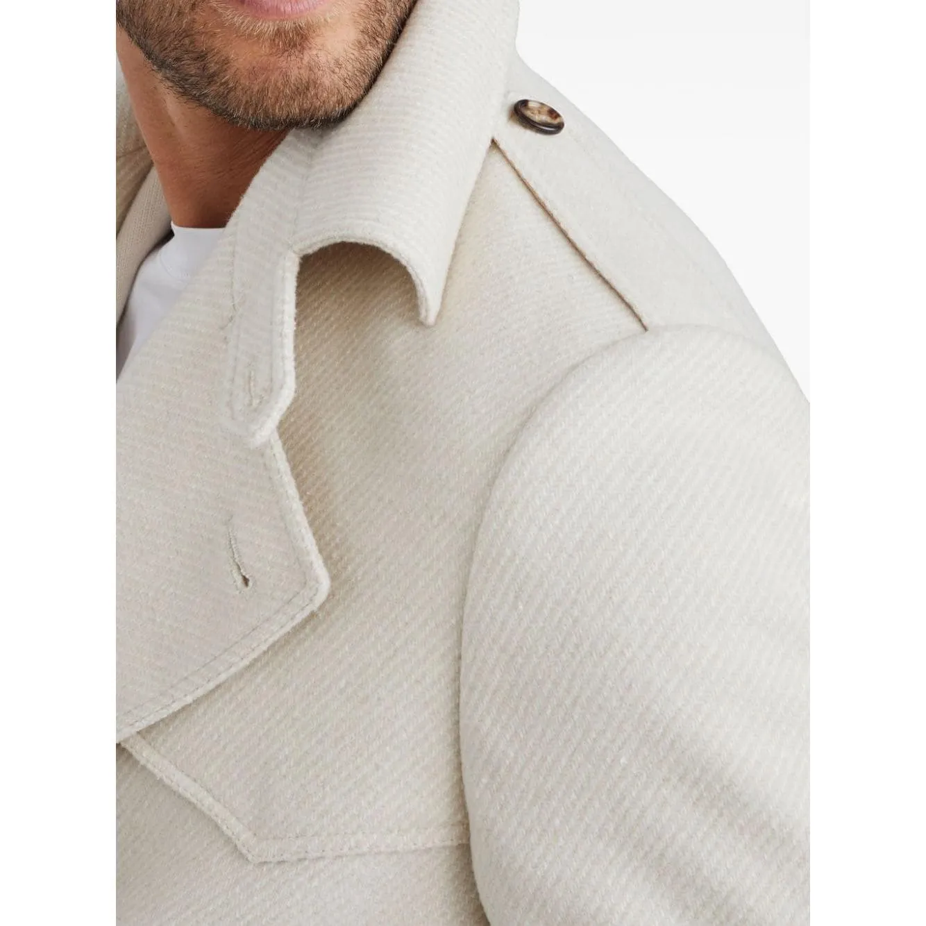 Brunello Cucinelli Coats Cream