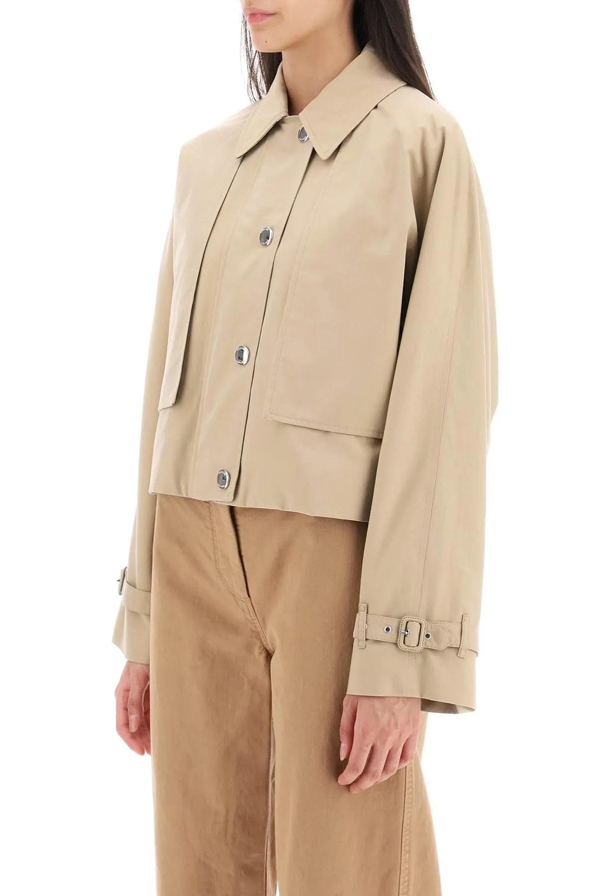 Burberry pippacott cropped jacket