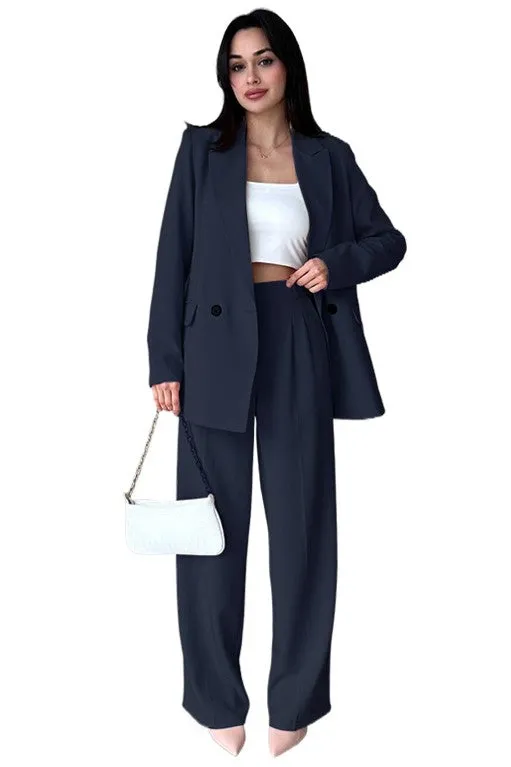 By Claude WOMEN FASHION BLAZERS SUIT SET