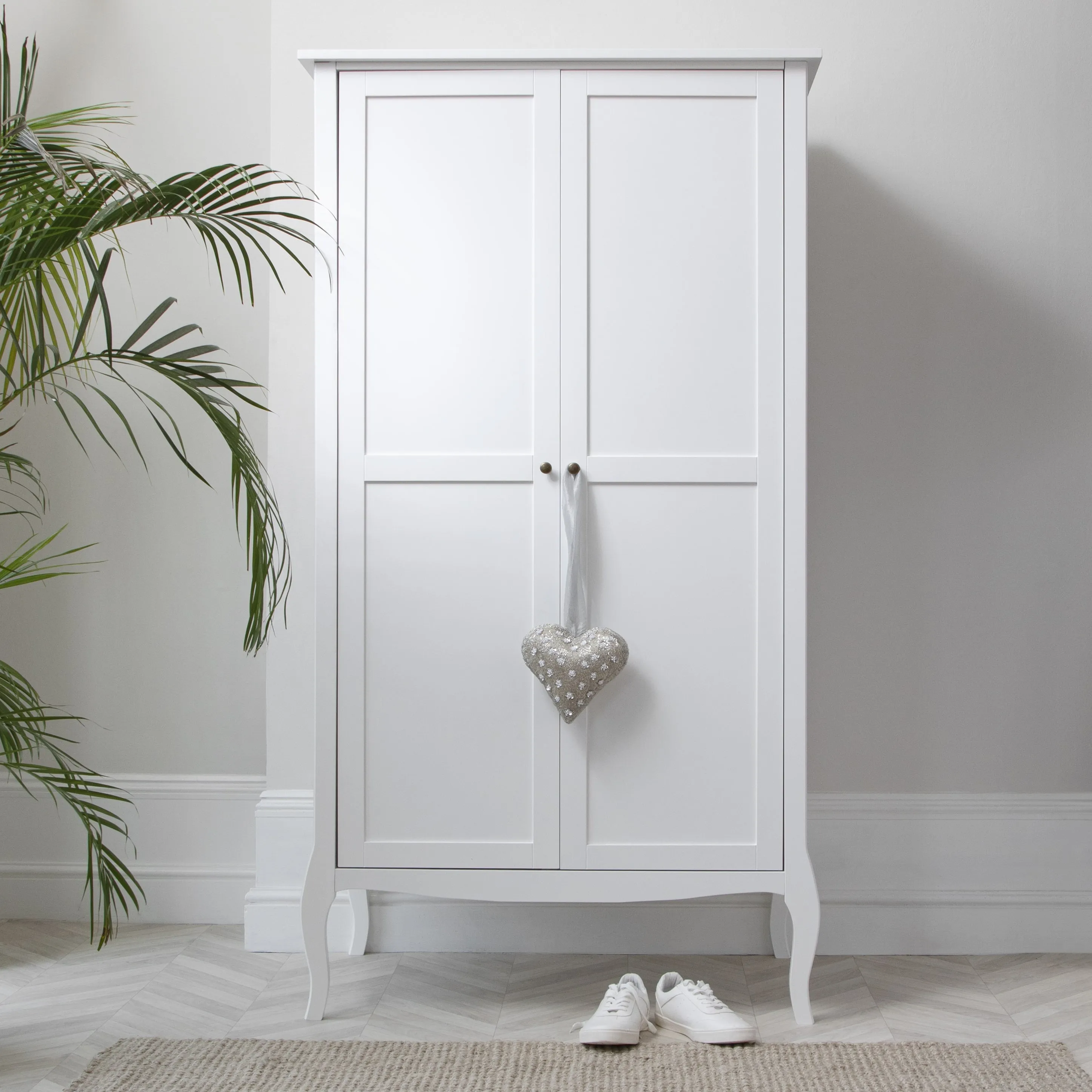 Camille Wardrobe in Classic White