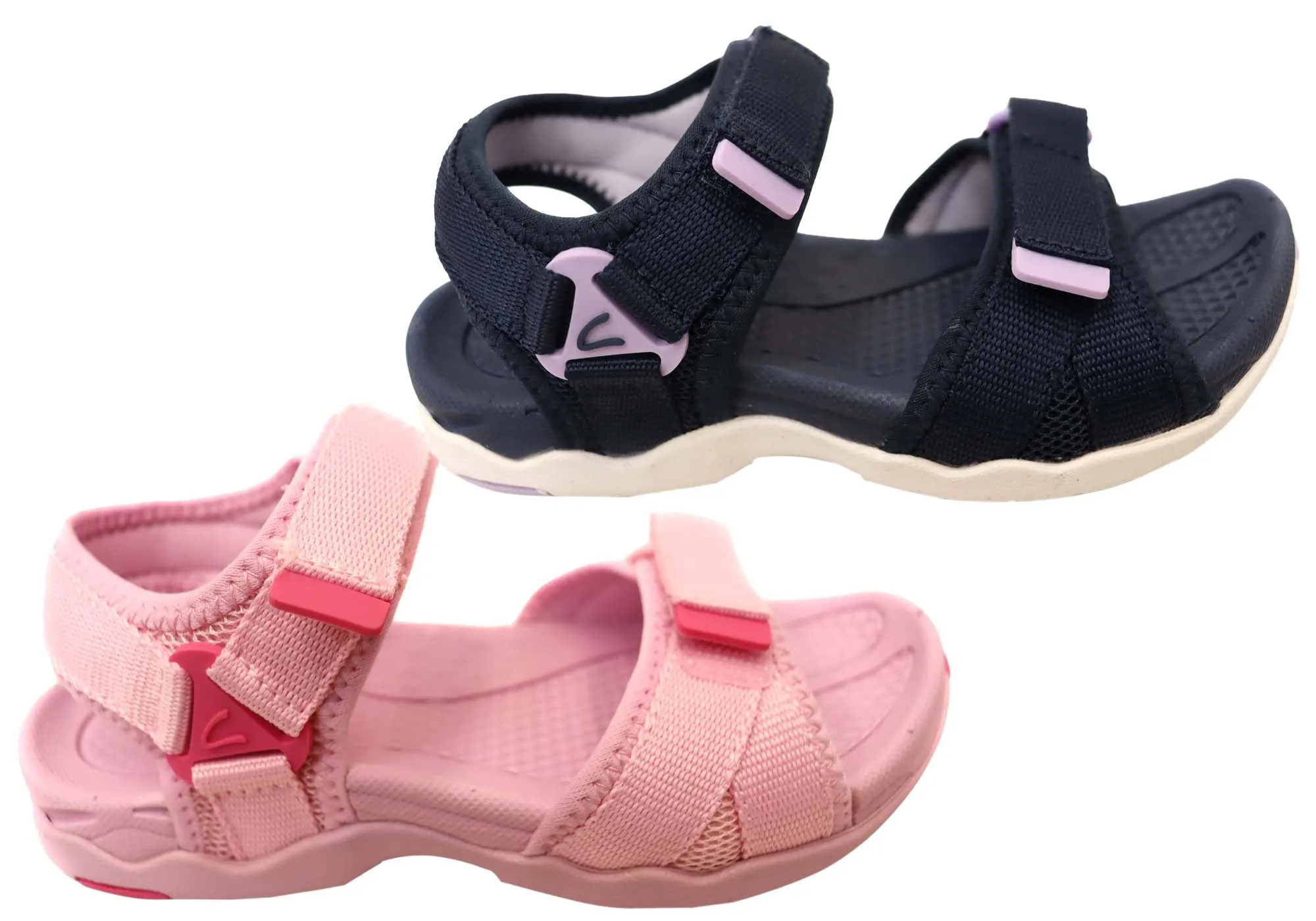 Clarks Thelma Kids Girls Comfortable Adjustable Sandals