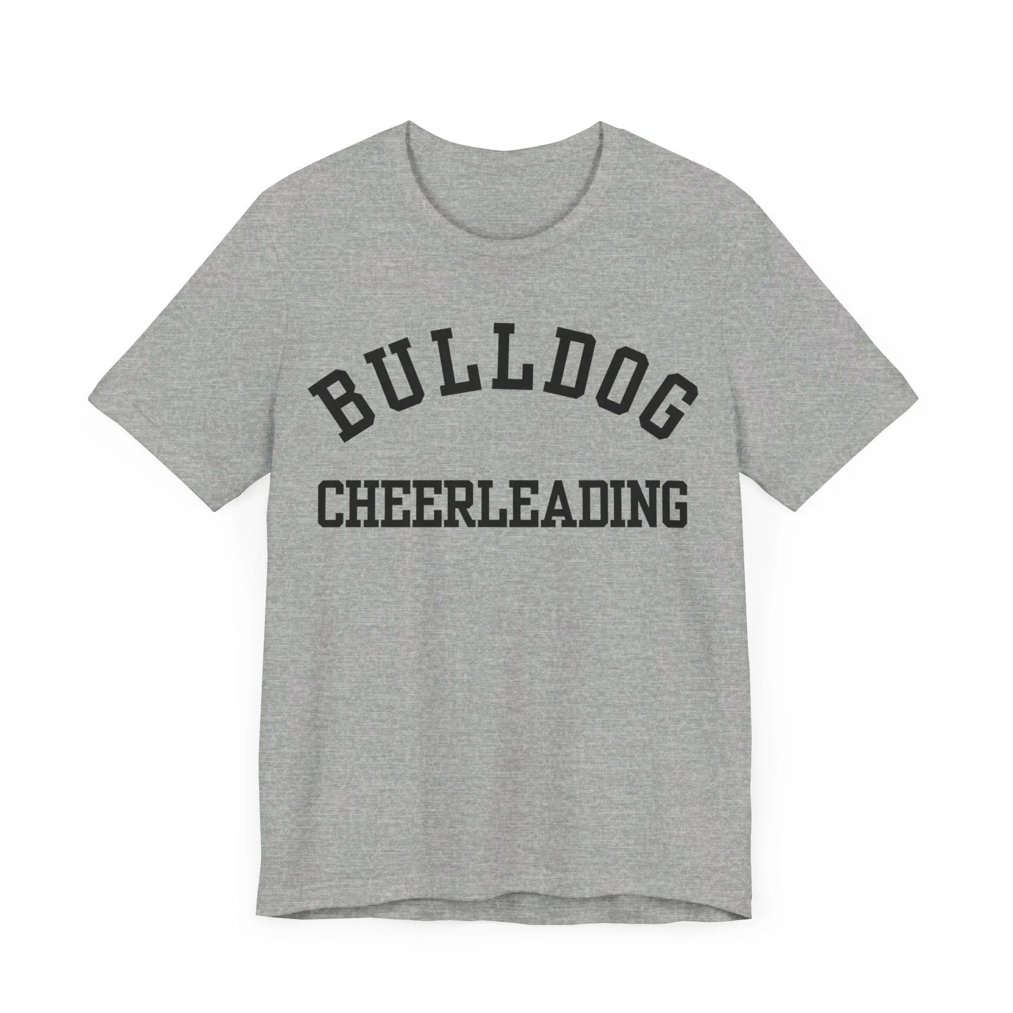 Classic Bulldog Cheerleading Unisex Jersey Short Sleeve Tee