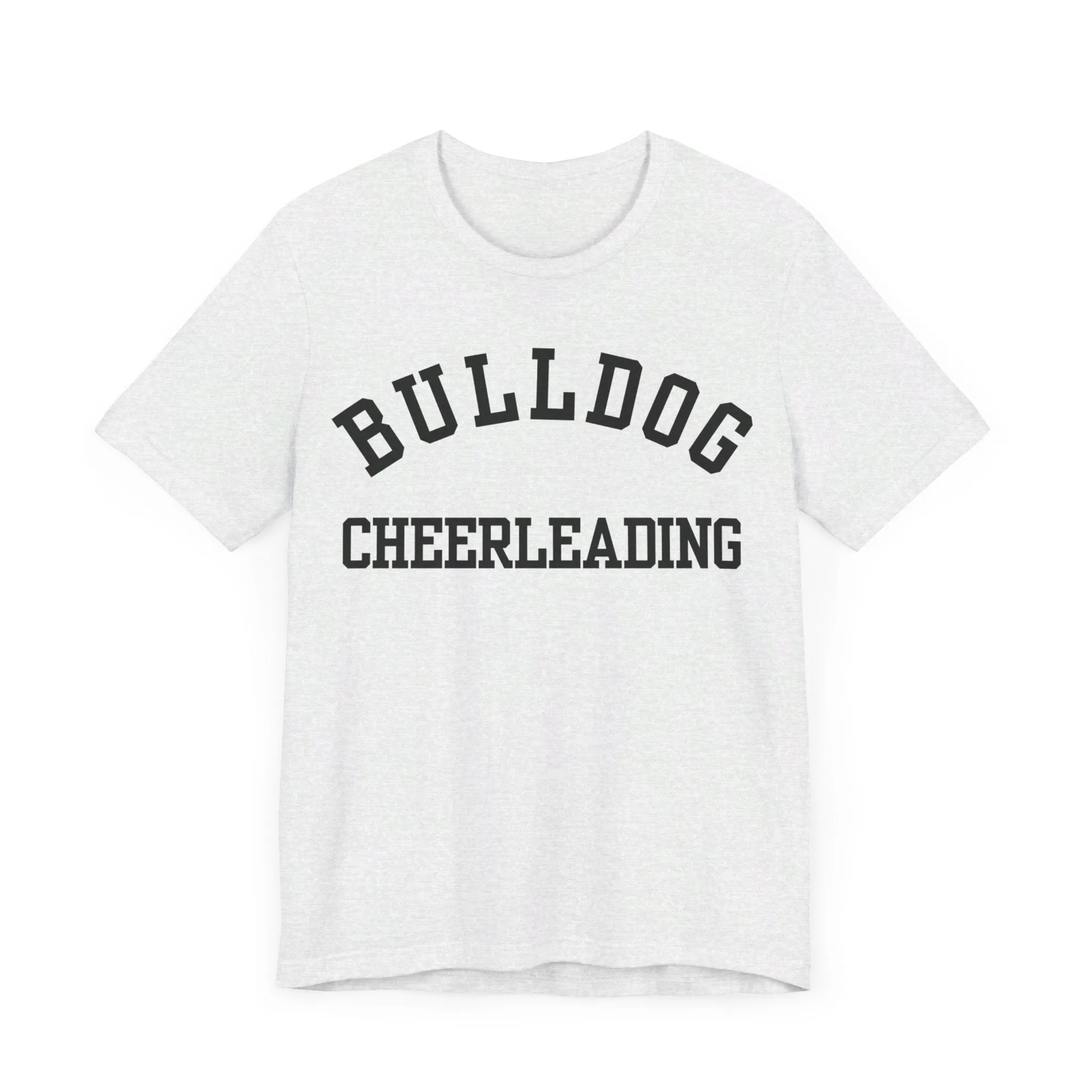 Classic Bulldog Cheerleading Unisex Jersey Short Sleeve Tee