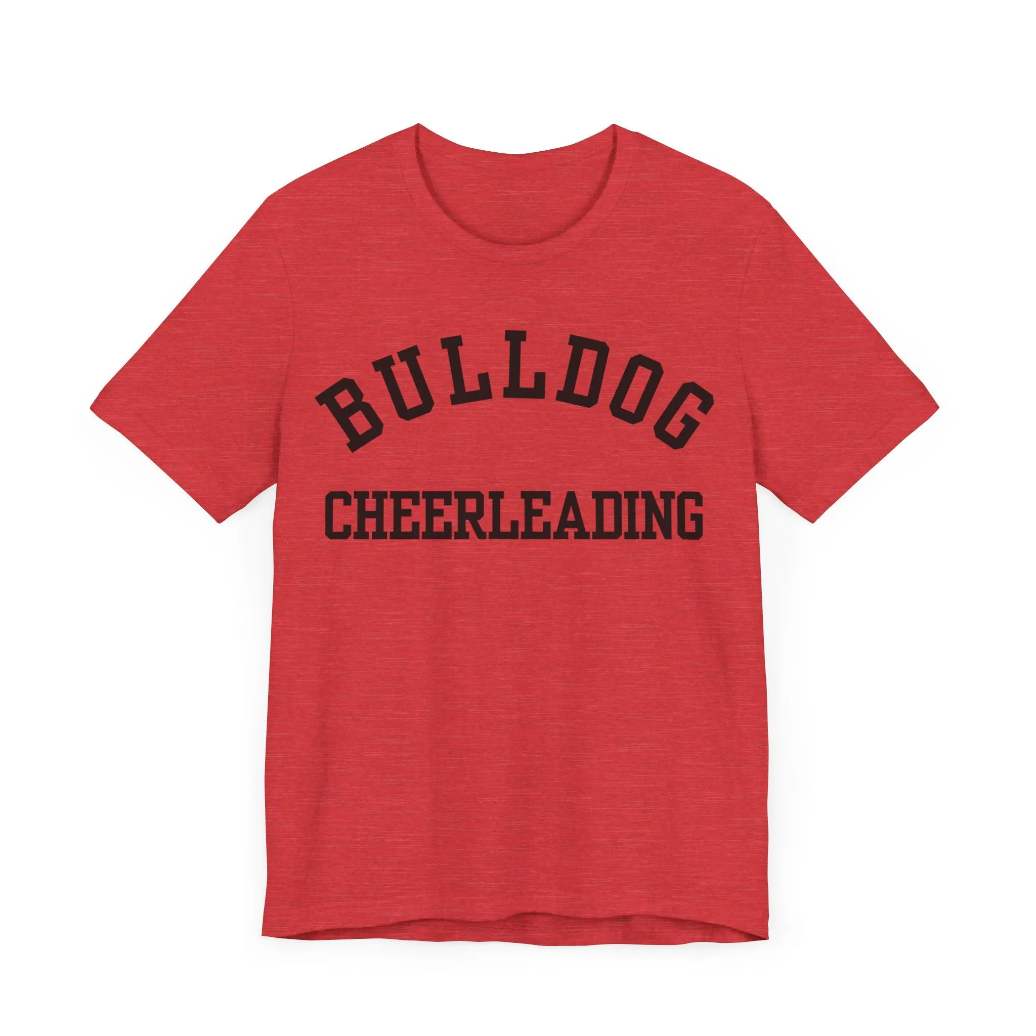 Classic Bulldog Cheerleading Unisex Jersey Short Sleeve Tee