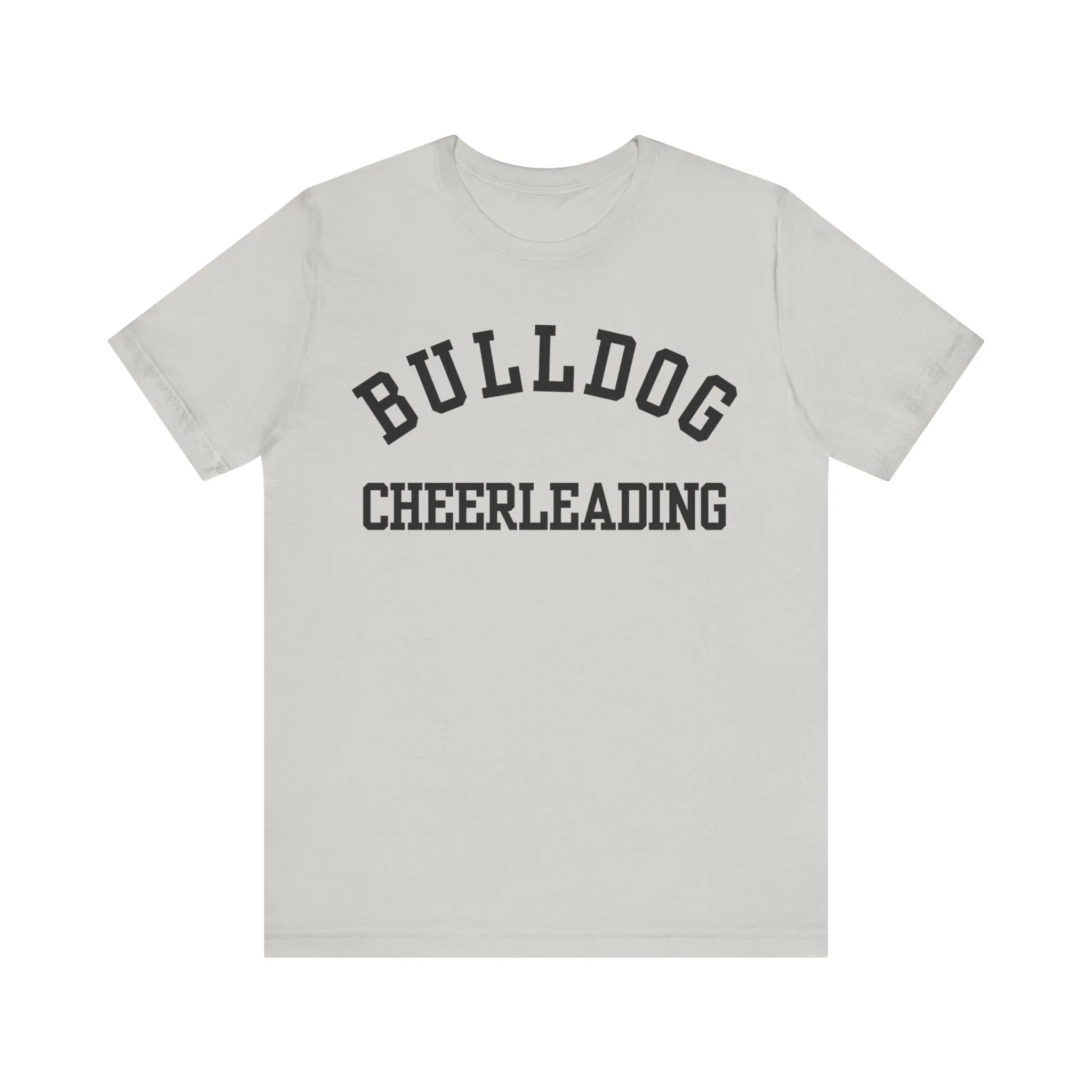 Classic Bulldog Cheerleading Unisex Jersey Short Sleeve Tee