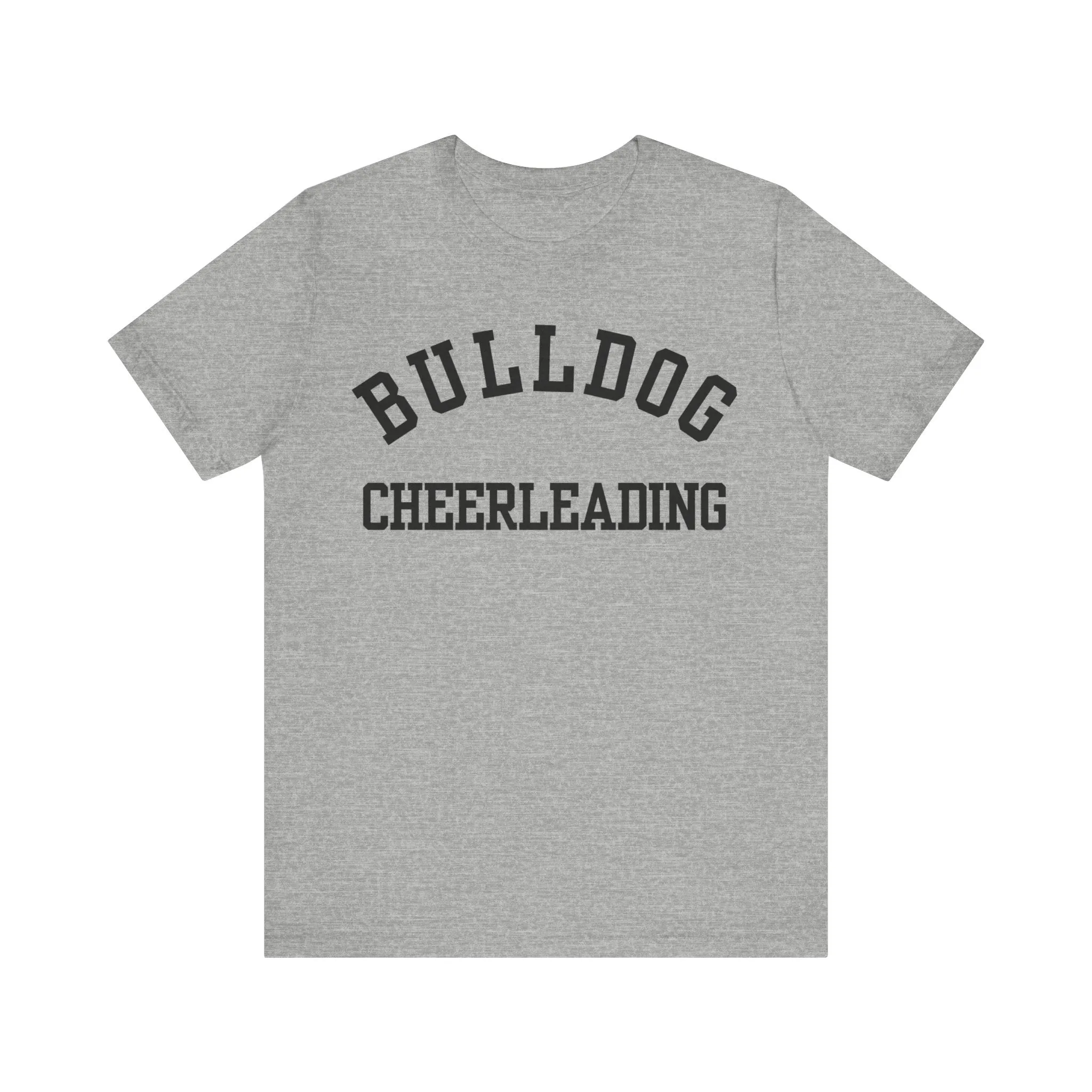 Classic Bulldog Cheerleading Unisex Jersey Short Sleeve Tee