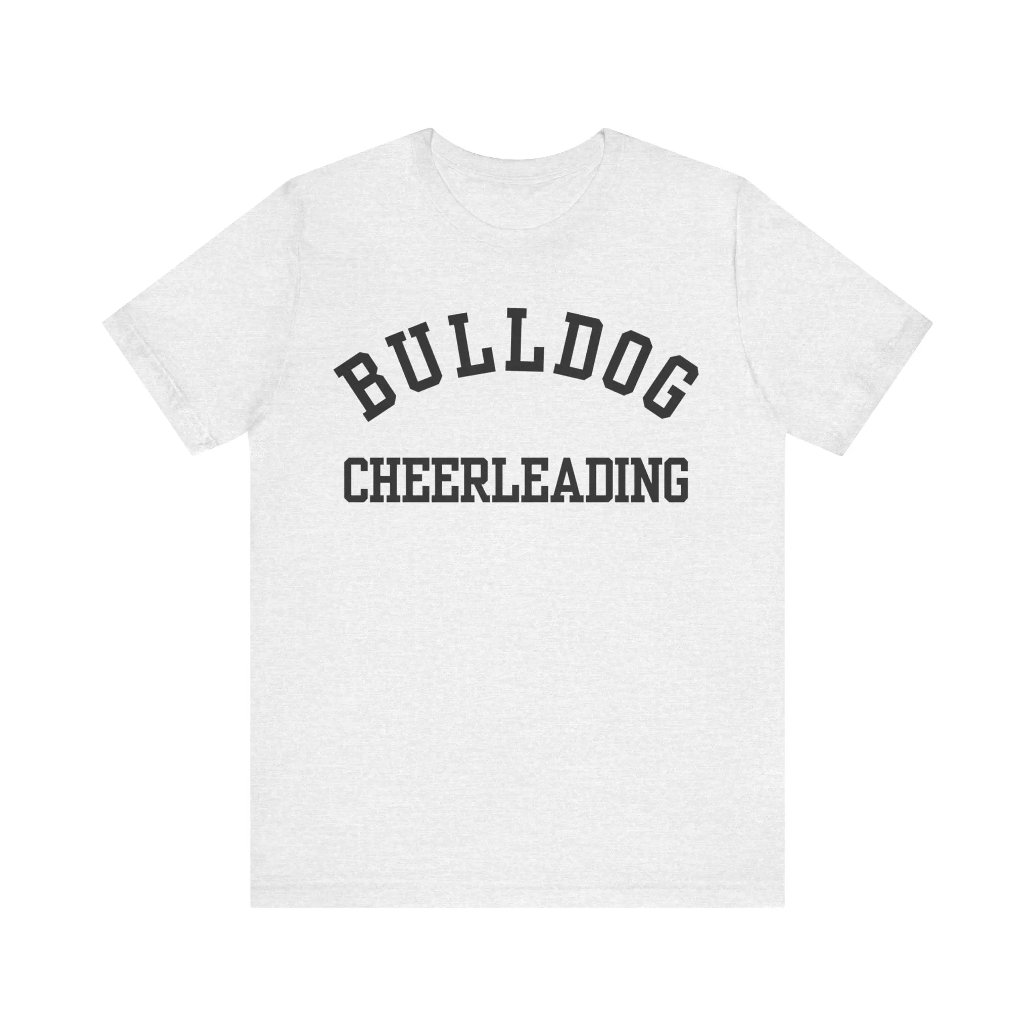 Classic Bulldog Cheerleading Unisex Jersey Short Sleeve Tee