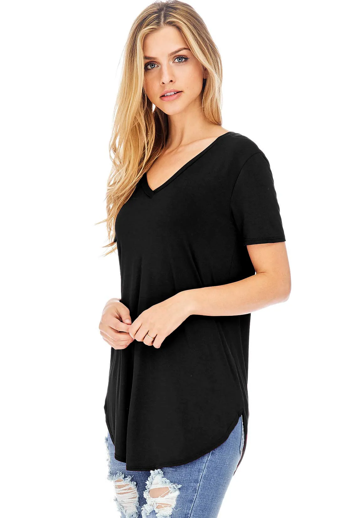 Classic V-neck Tee