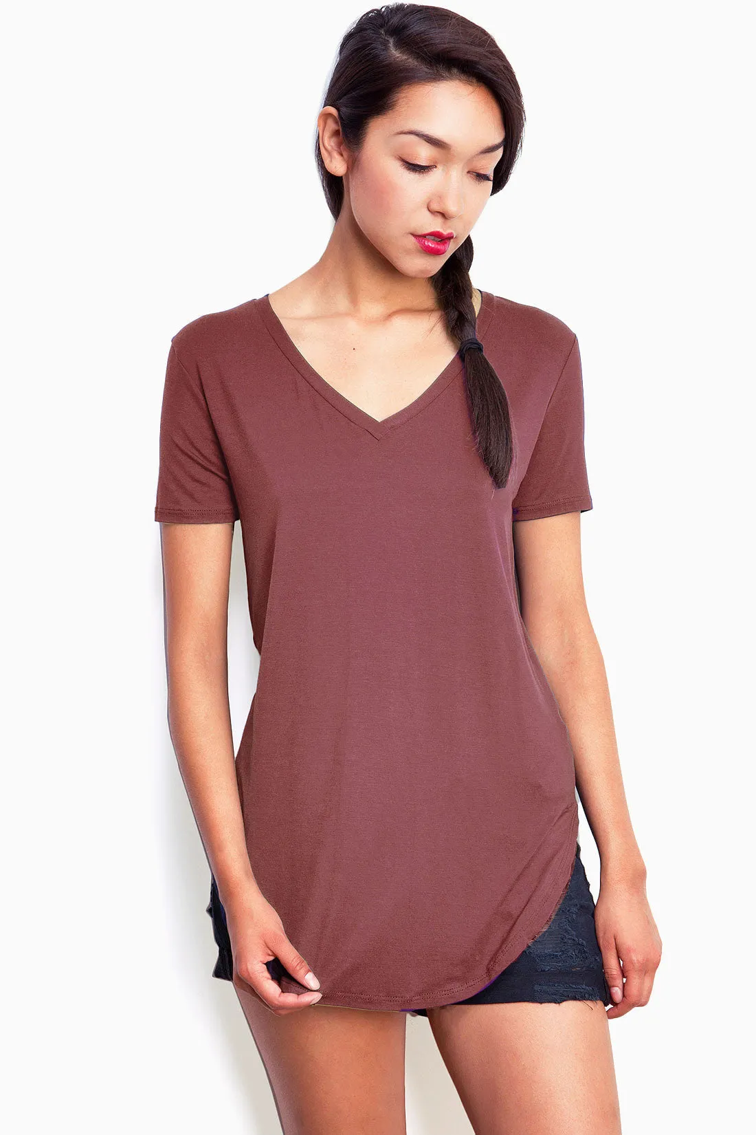 Classic V-neck Tee