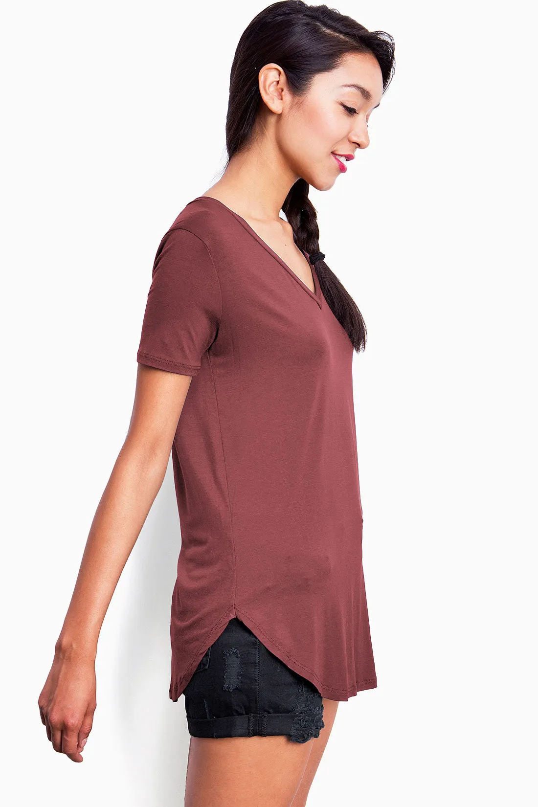 Classic V-neck Tee