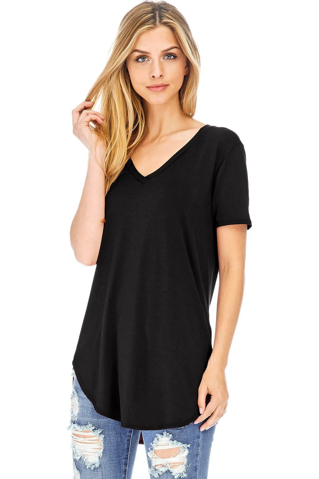 Classic V-neck Tee