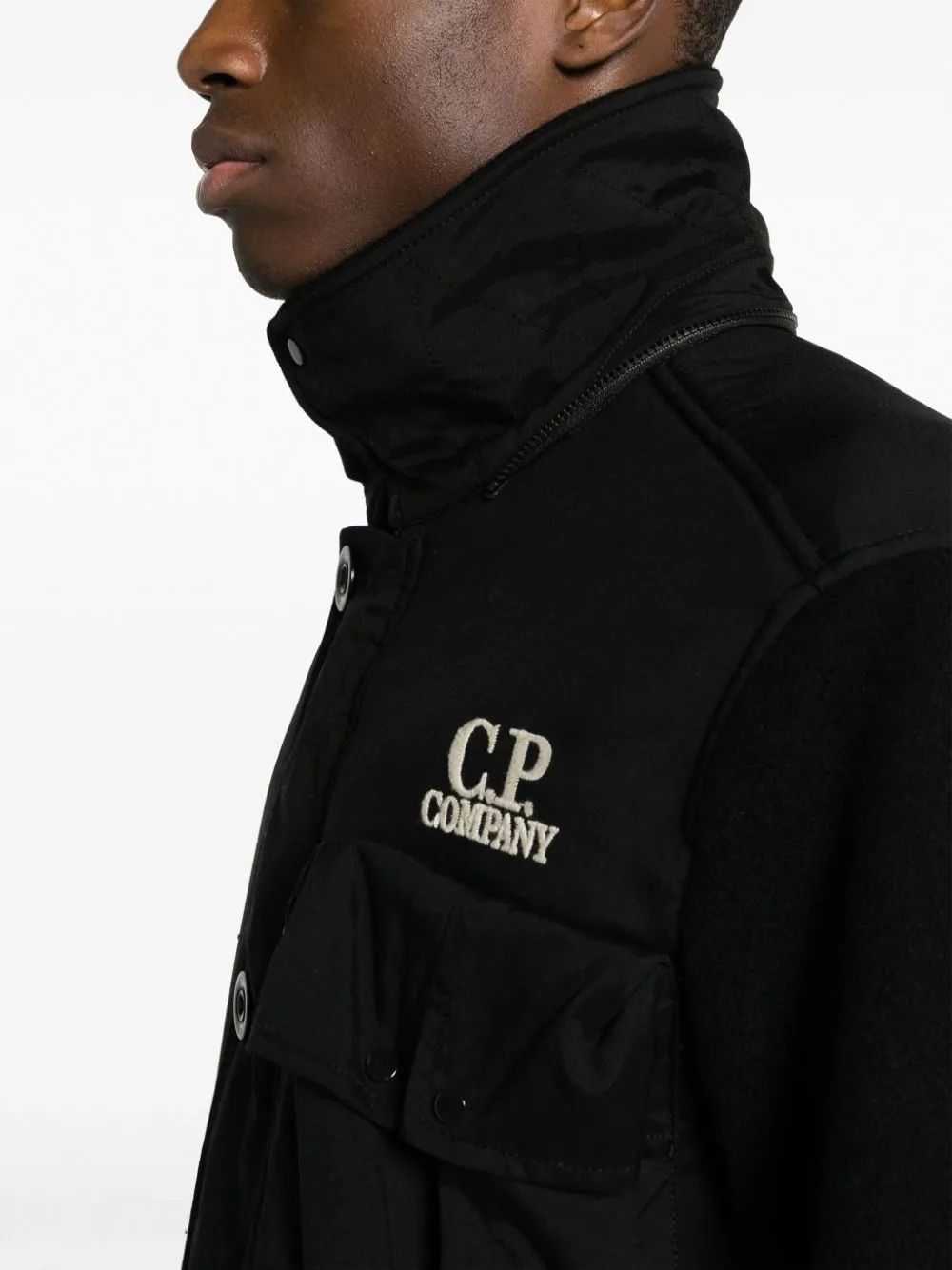 C.P. COMPANY Coats Black