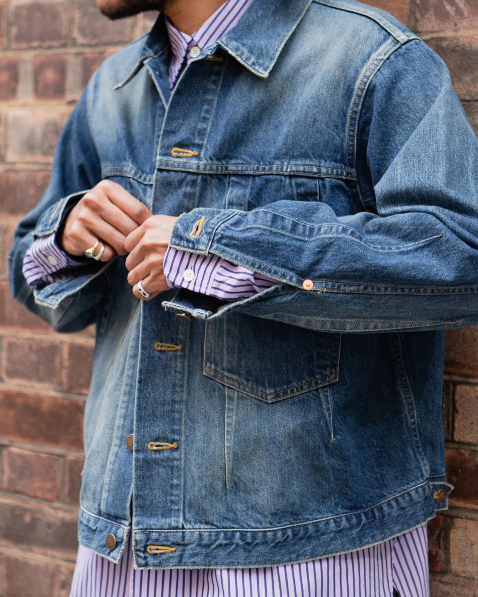 Darts Jean Jacket – Indigo 12oz Denim