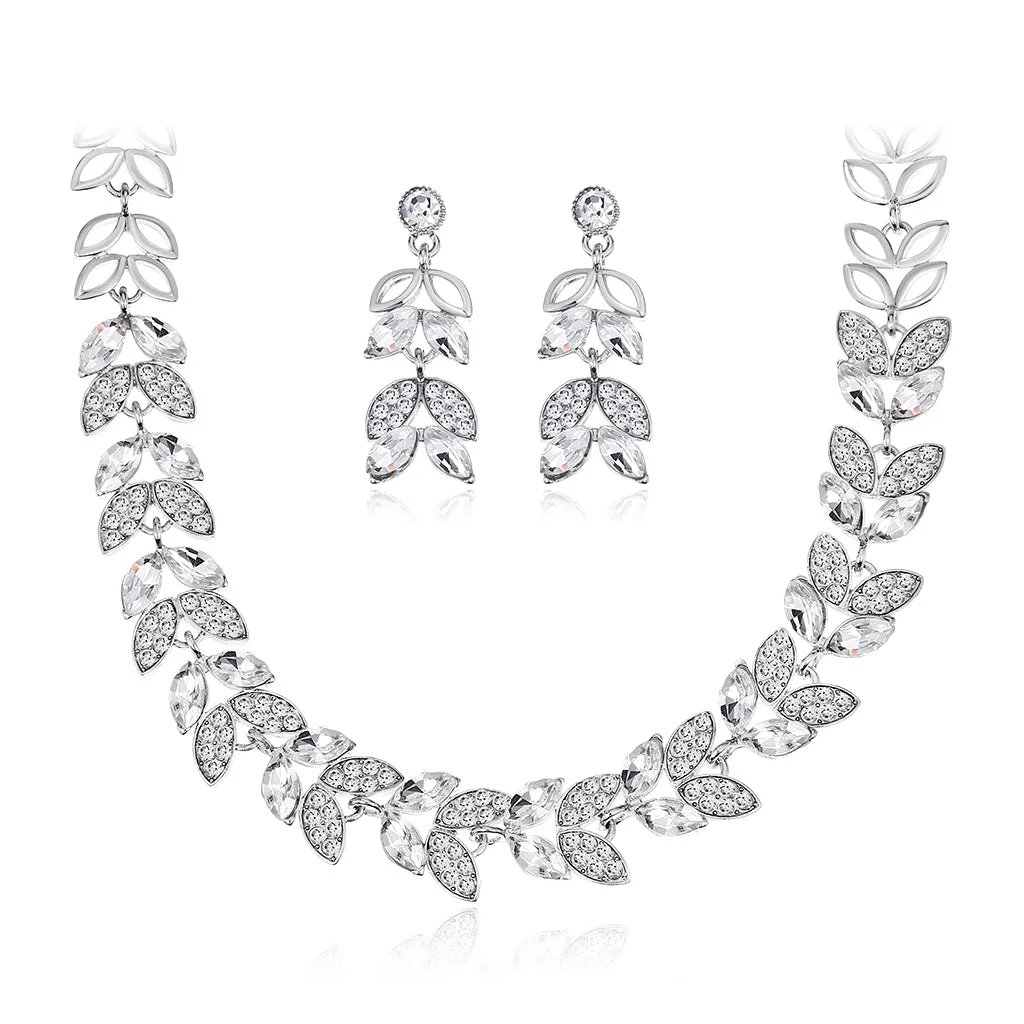 Diamond Necklace And Earrings Sets