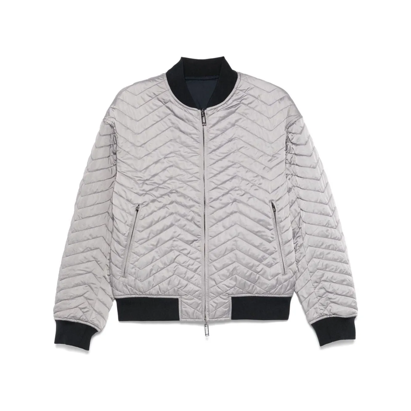 Emporio Armani Coats Light Grey