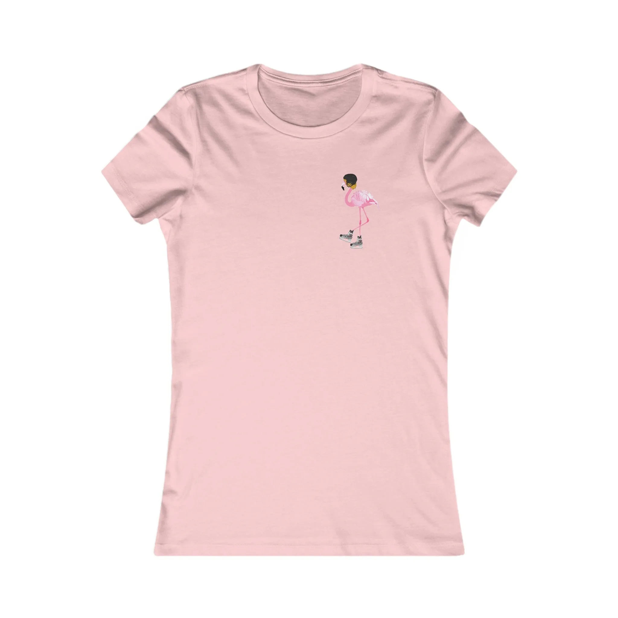 Flamingo Flow Women's Slim Fit Tee