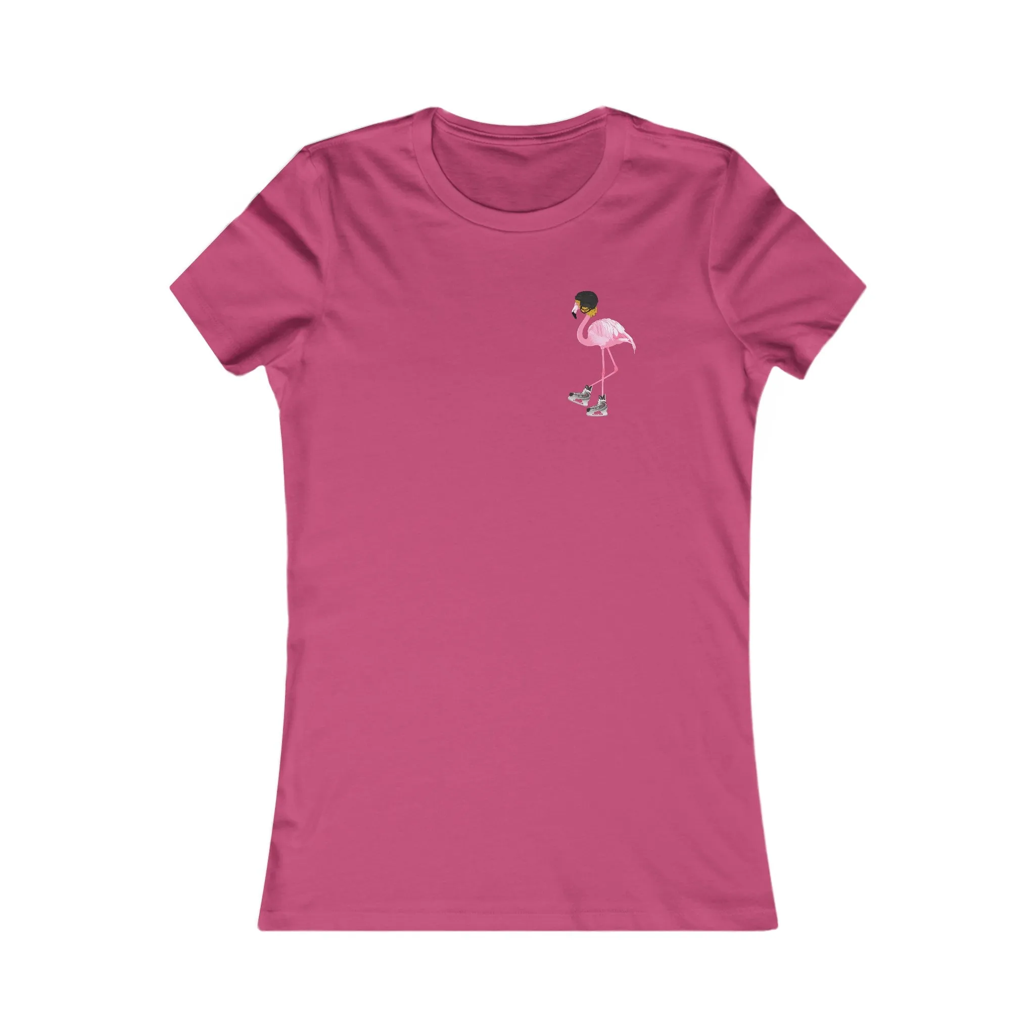 Flamingo Flow Women's Slim Fit Tee