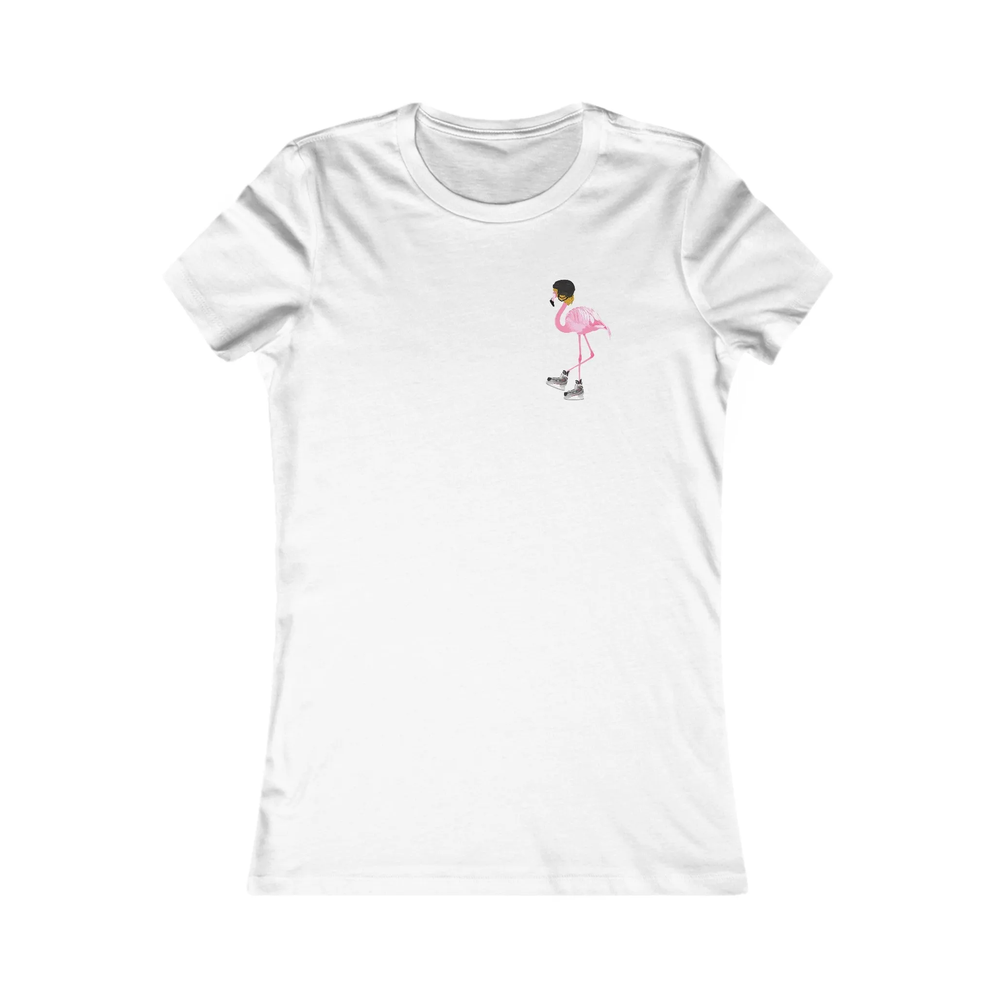 Flamingo Flow Women's Slim Fit Tee