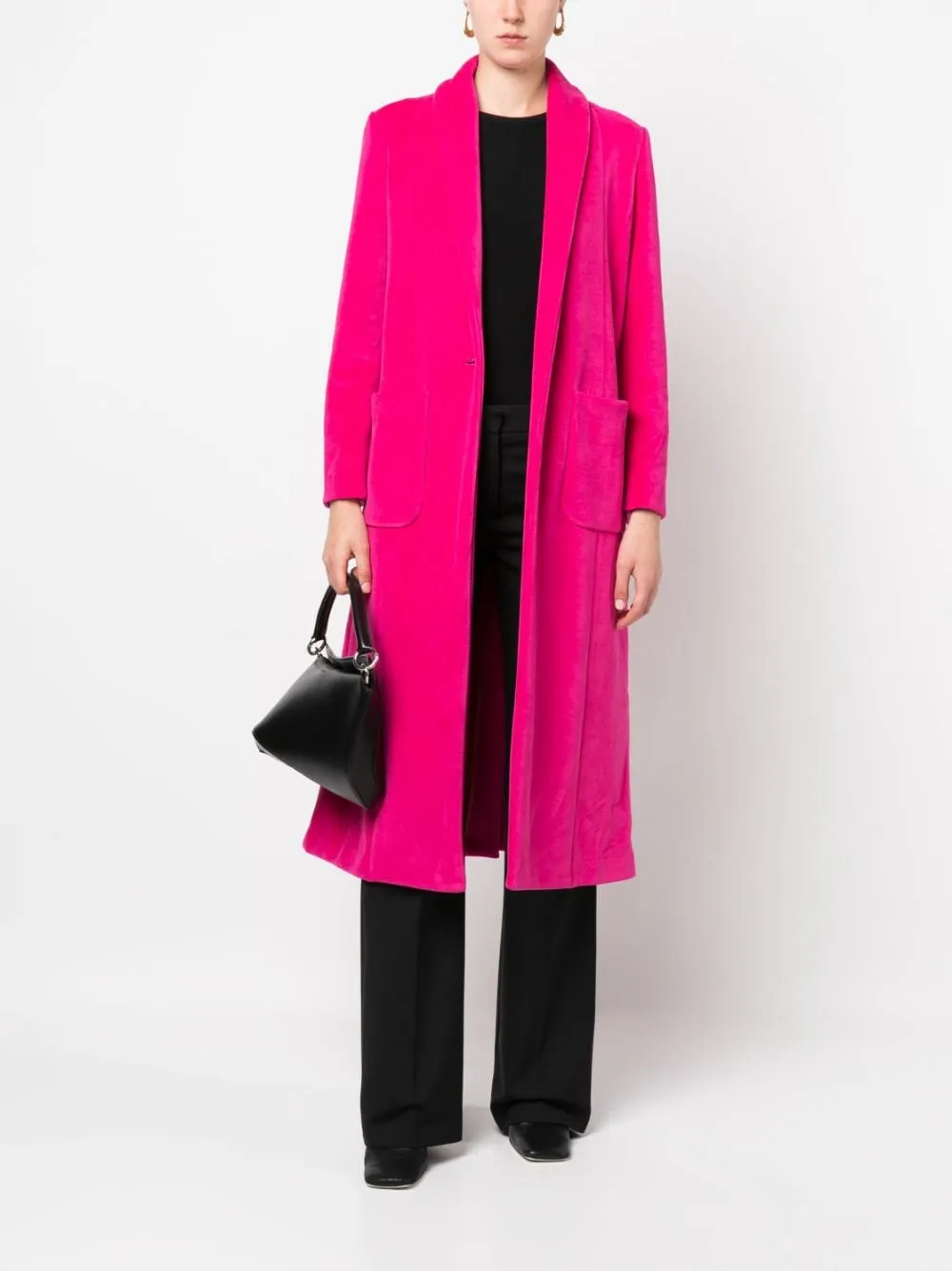 Forte Forte Coats Fuchsia