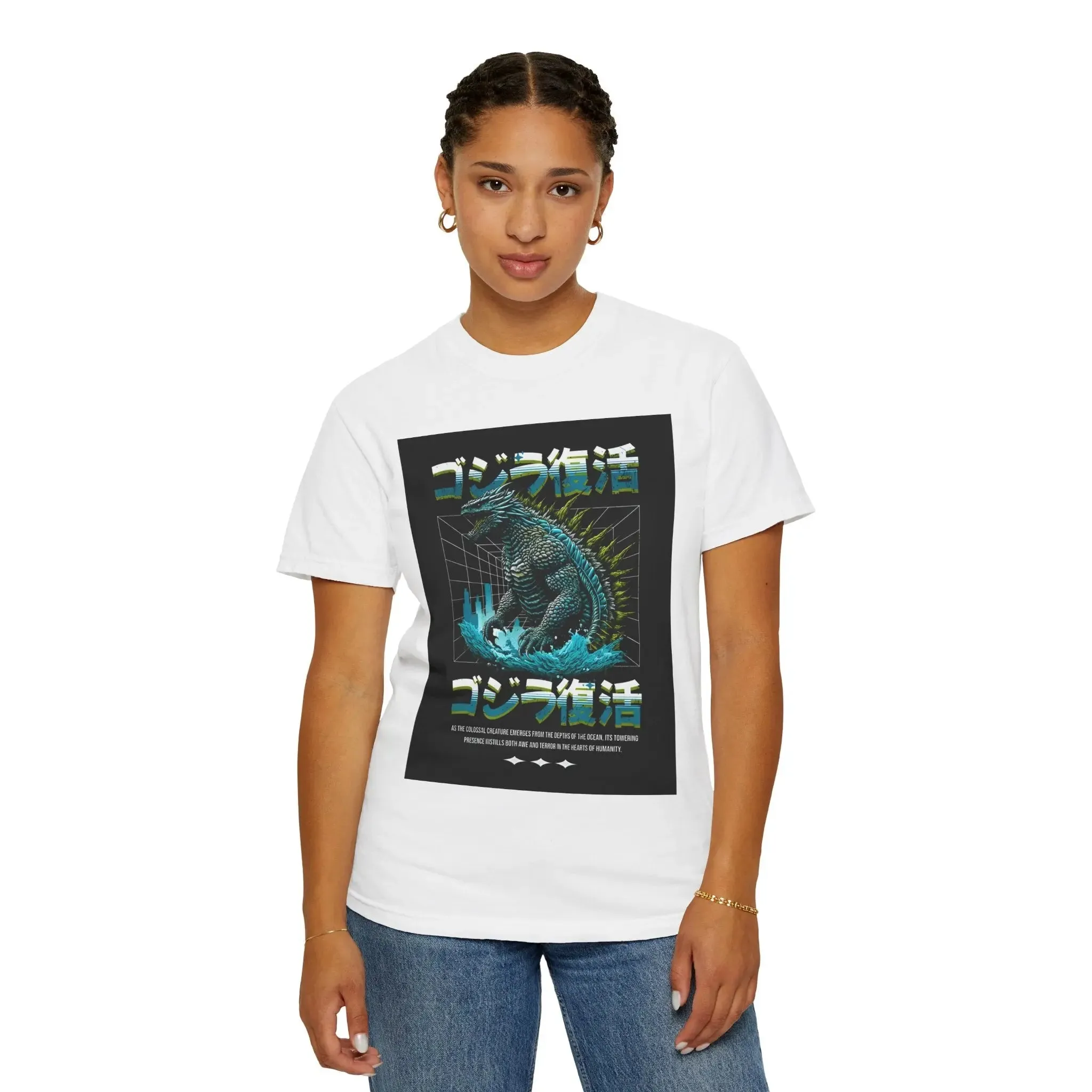 Godzilla Unisex Garment-Dyed T-shirt