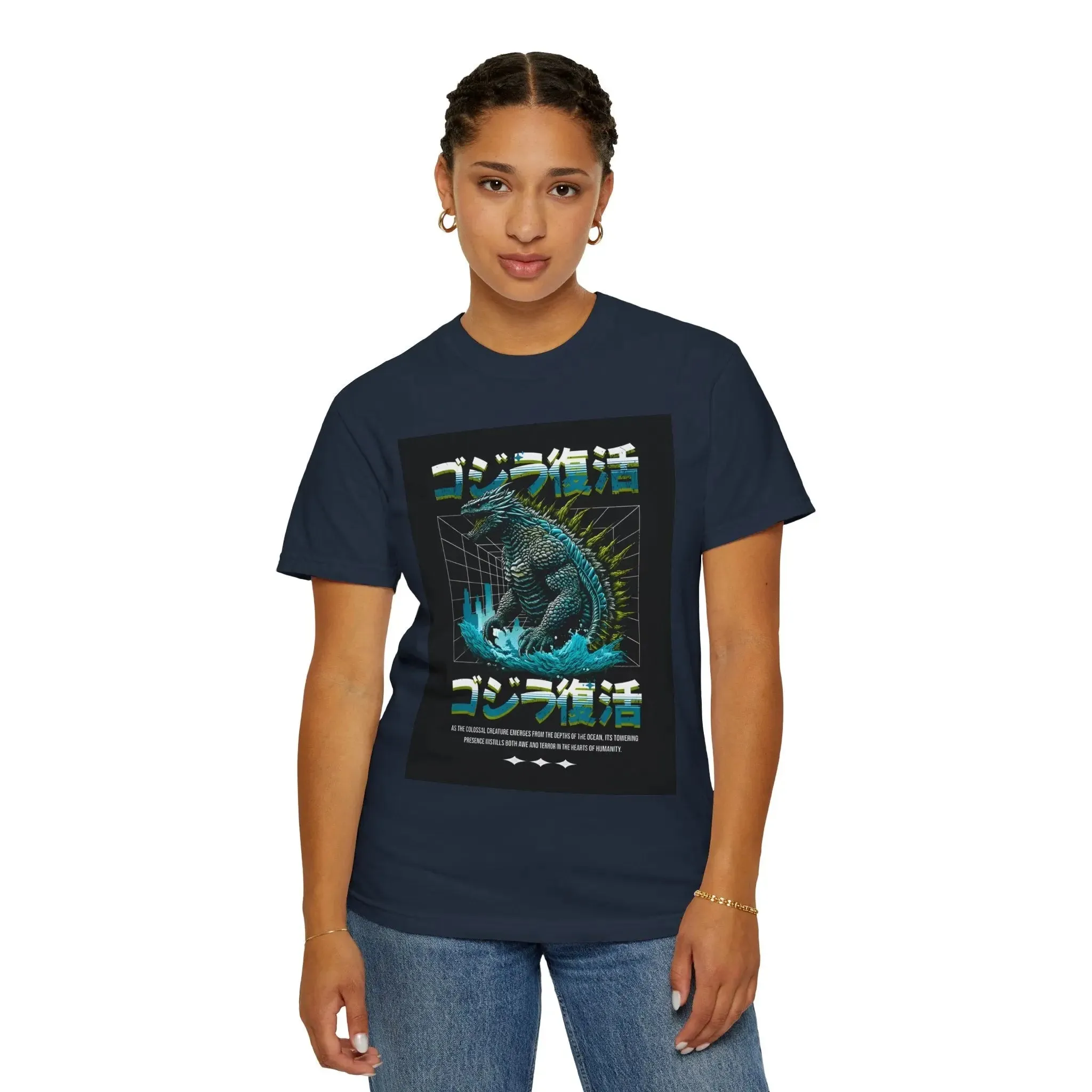 Godzilla Unisex Garment-Dyed T-shirt