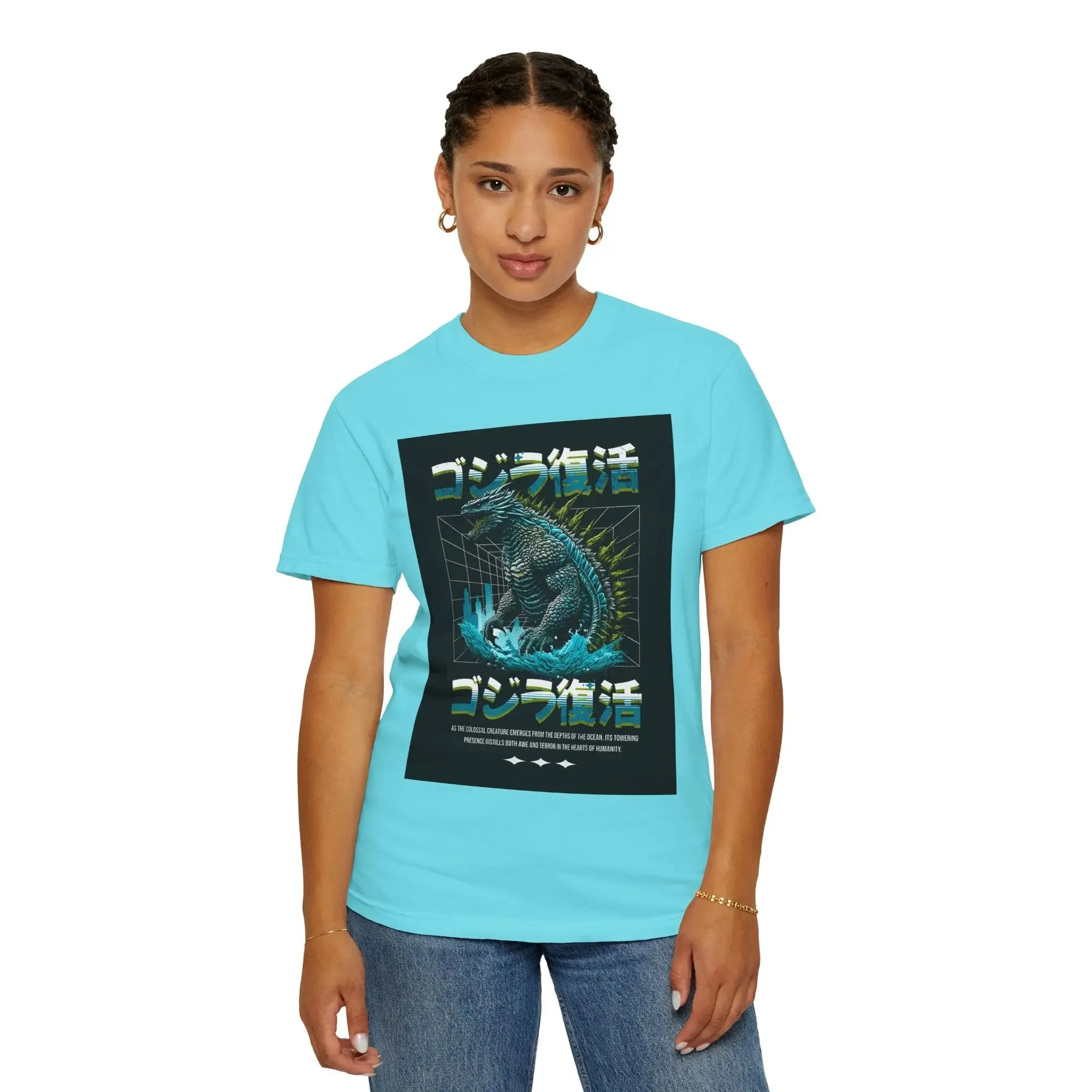 Godzilla Unisex Garment-Dyed T-shirt