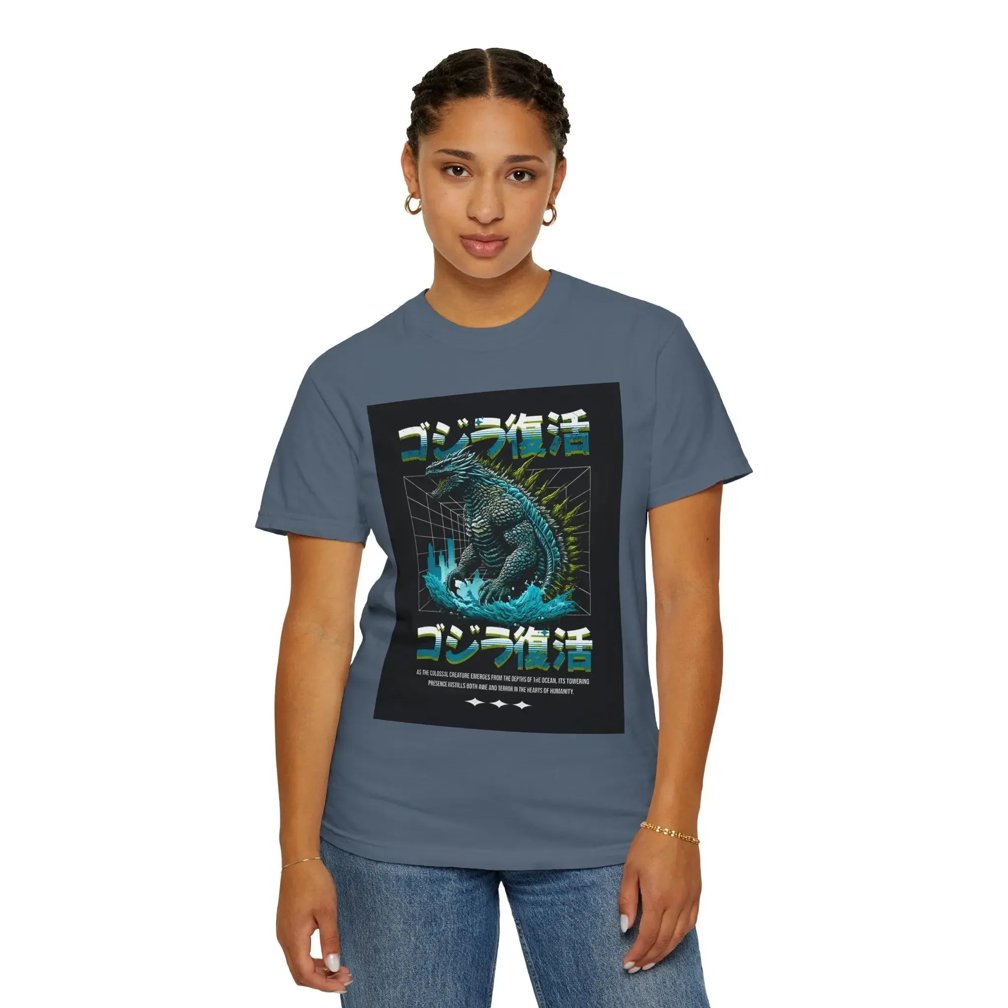 Godzilla Unisex Garment-Dyed T-shirt