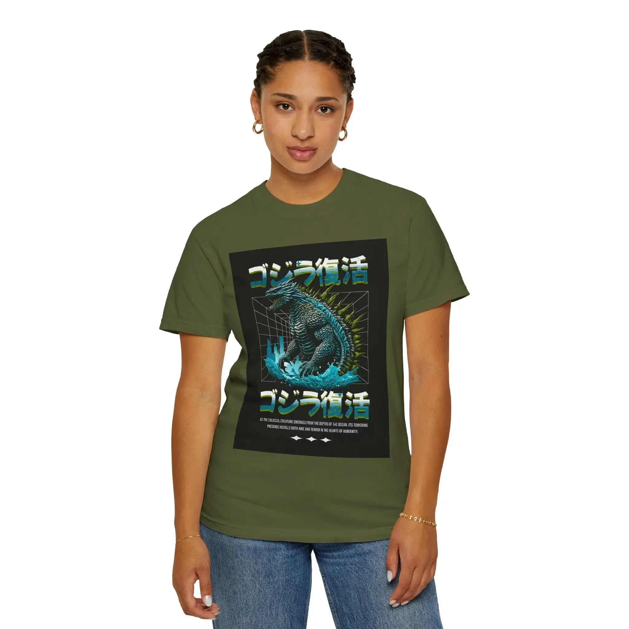 Godzilla Unisex Garment-Dyed T-shirt