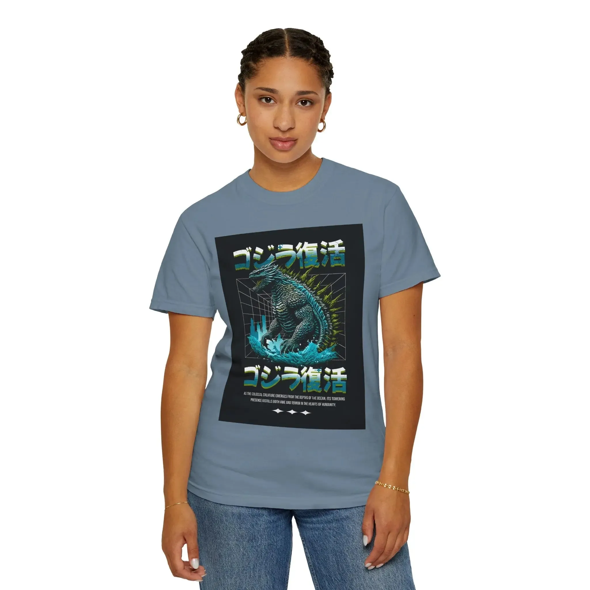 Godzilla Unisex Garment-Dyed T-shirt