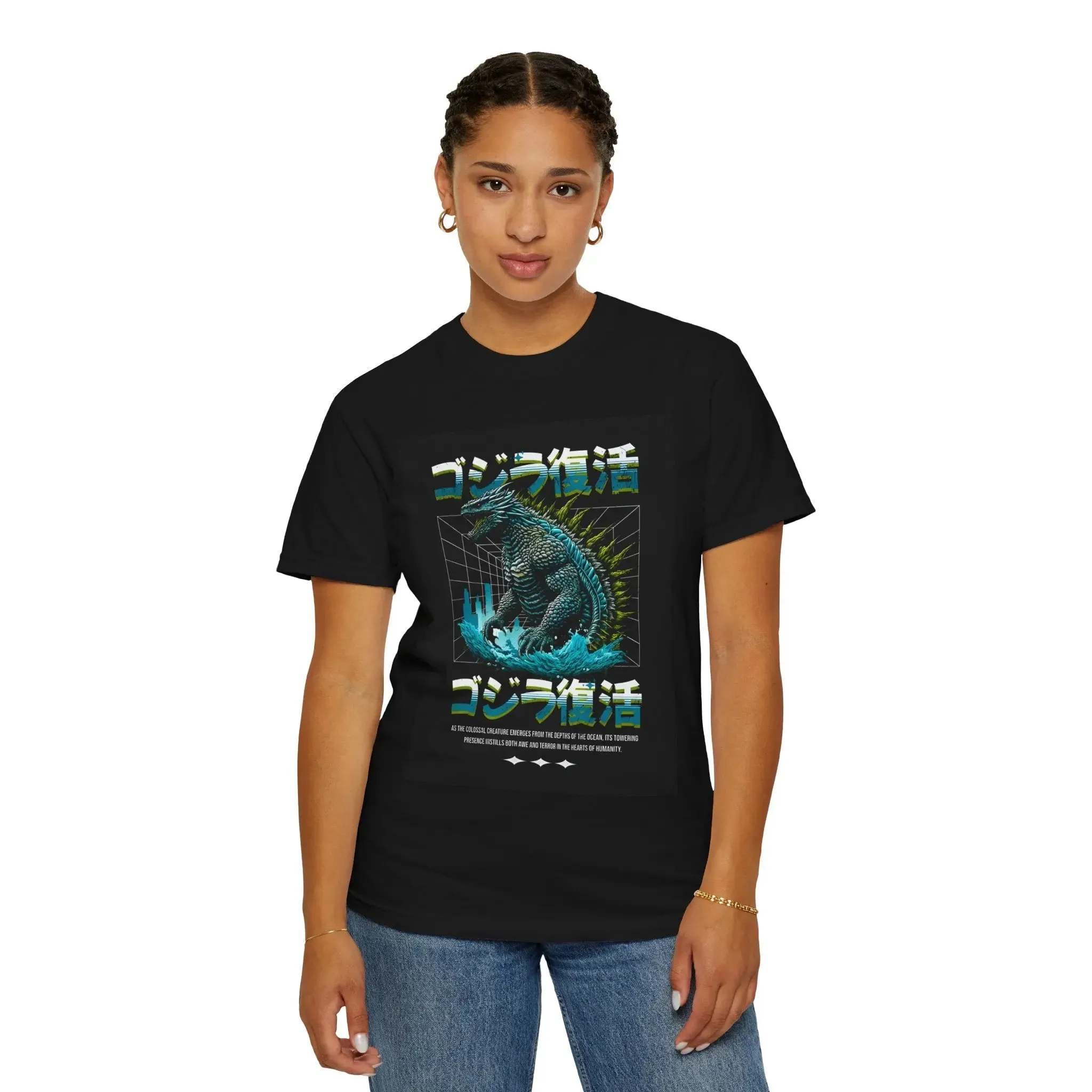 Godzilla Unisex Garment-Dyed T-shirt