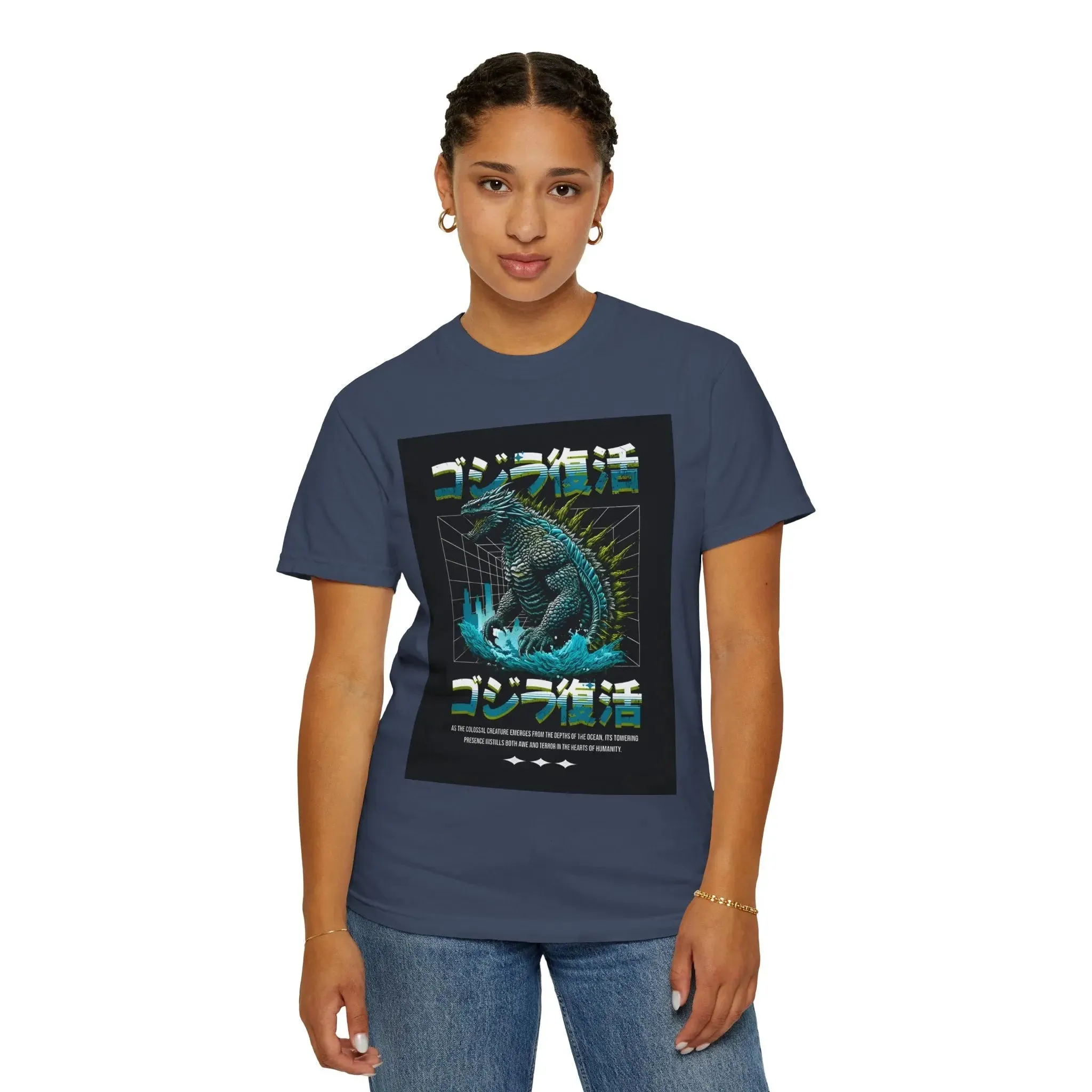 Godzilla Unisex Garment-Dyed T-shirt