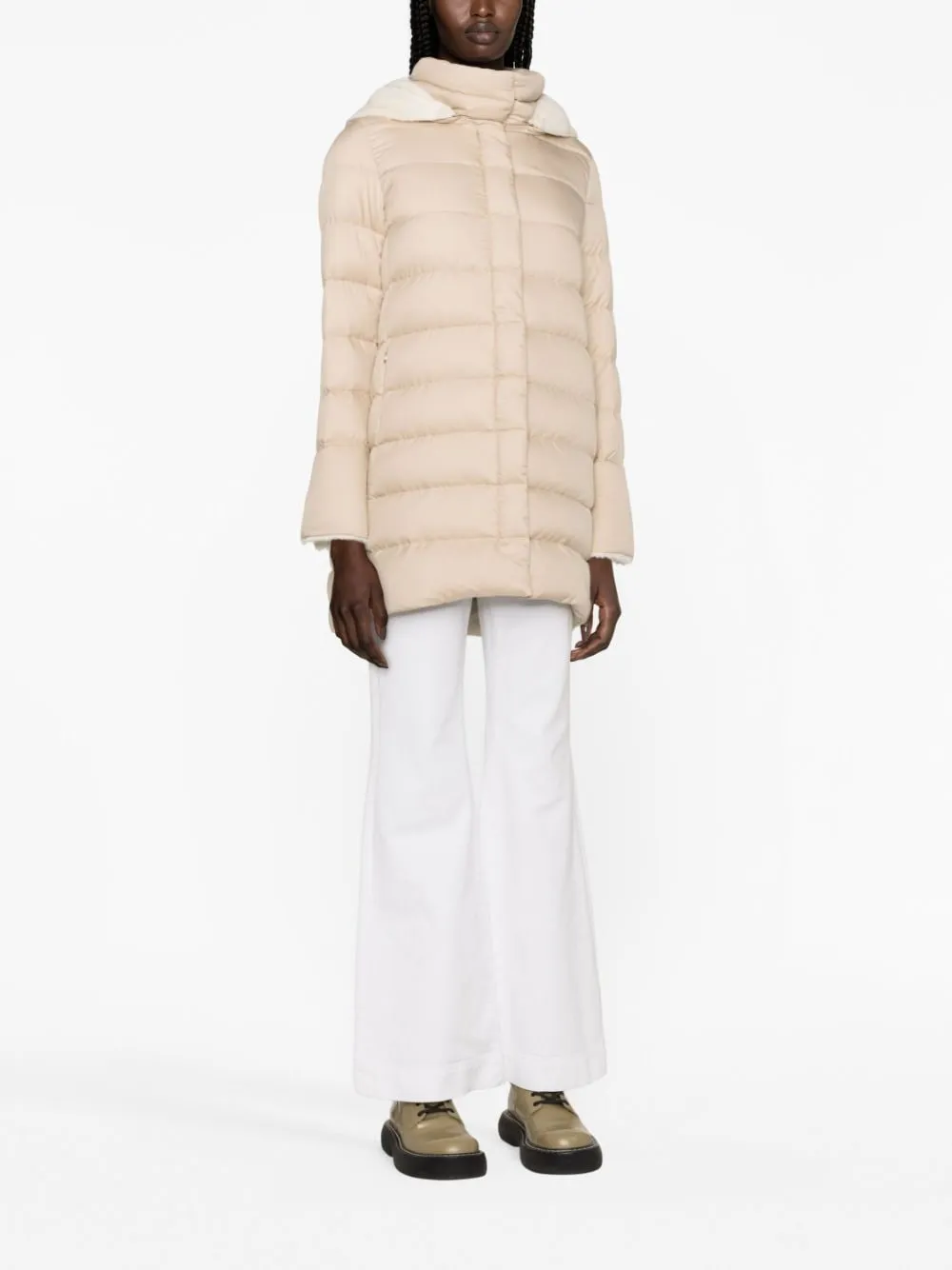 Herno Coats Beige