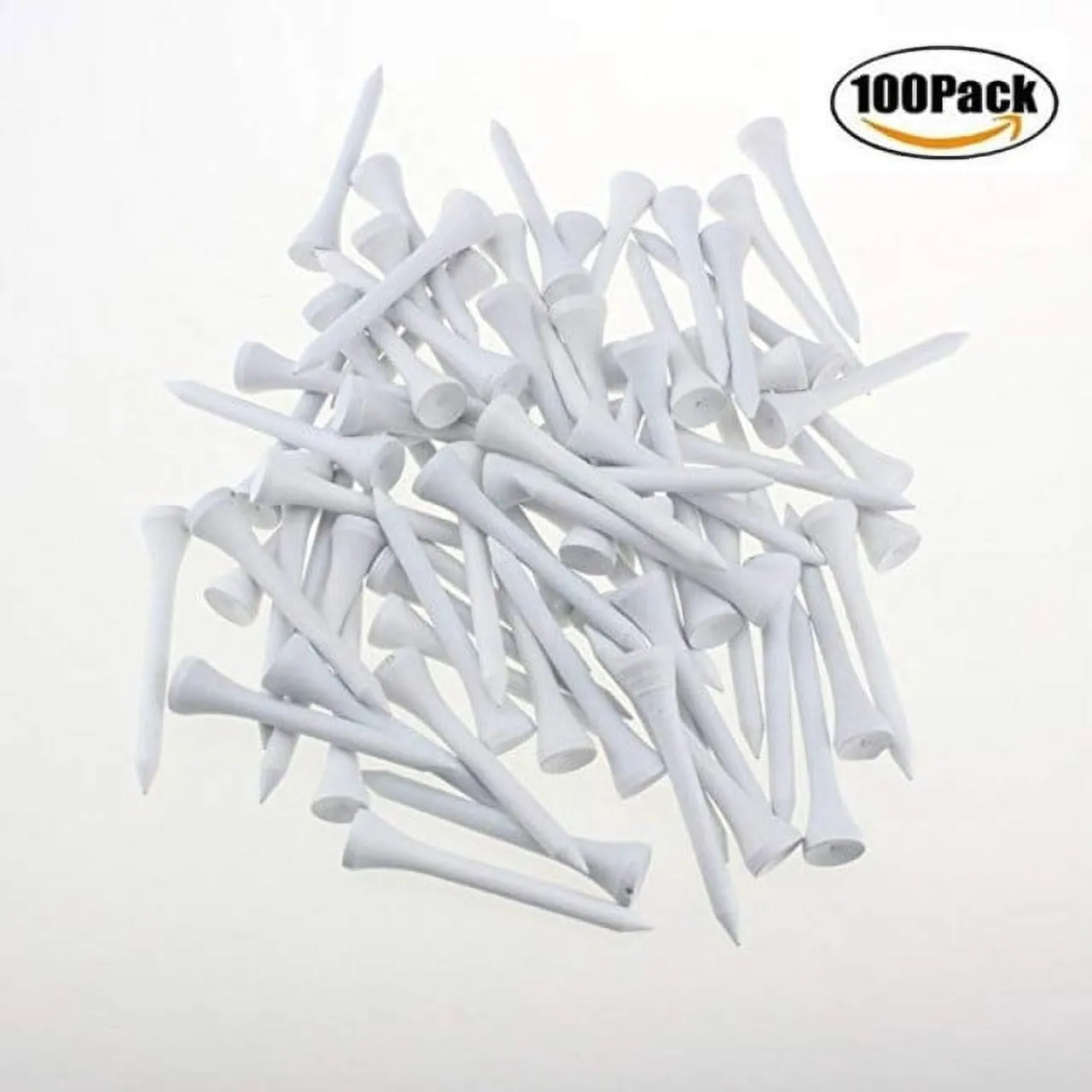 Izzo Golf Wood Tees 2 1/8 White (100 count)